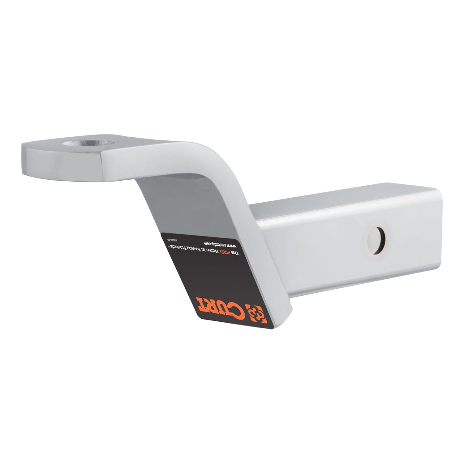 Class 3 Ball Mount (2in. Shank; 7;500 lbs.; 4in. Drop; 8-1/4in. Long; Chrome) thumbnail 2
