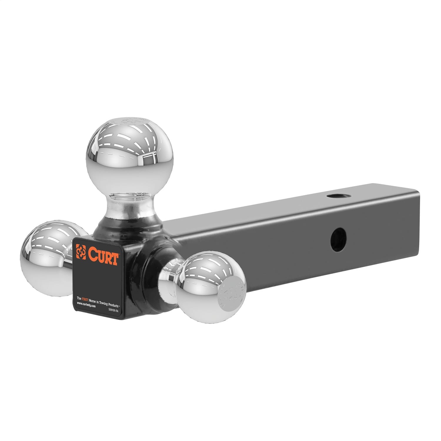 Multi-Ball Mount (2in. Solid Shank; 1-7/8in.; 2in./2-5/16in. Chrome Balls)