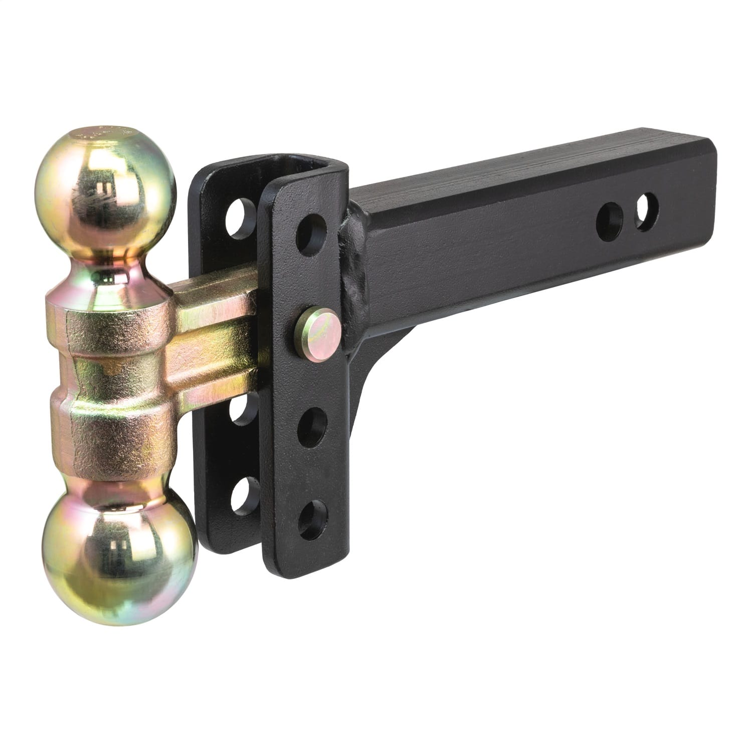 Slim Adjustable Channel Mount with Dual Ball (2in. Shank; 10K; 3-3/4in. Drop) thumbnail 2