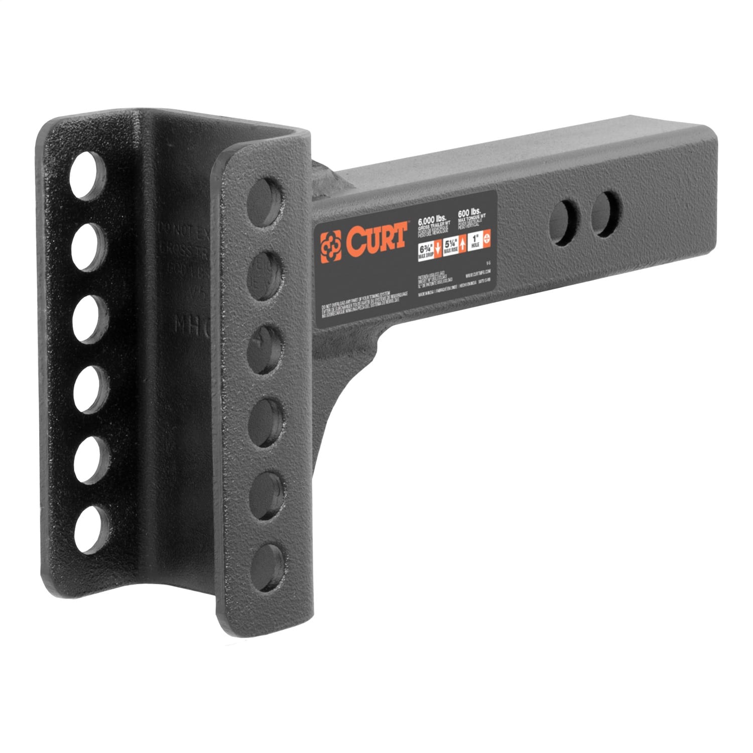 Replacement 2in. Adjustable Channel Mount Shank (Fits #45901; 6;000 lbs.)
