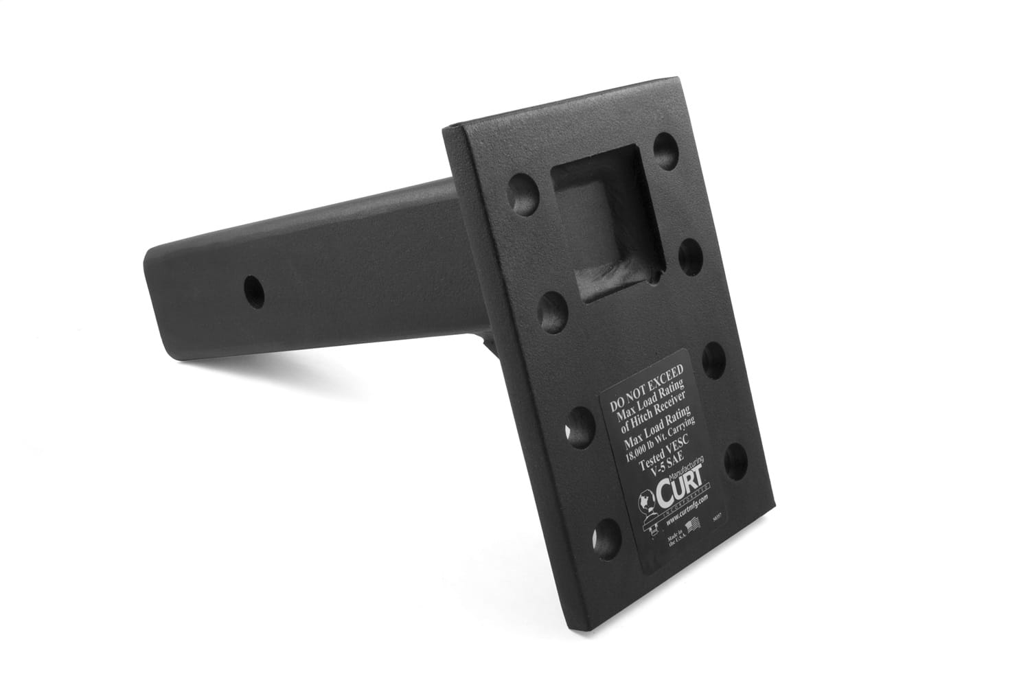 Adjustable Pintle Mount (2-1/2in. Shank; 18;000 lbs.; 7in. High; 8in. Long) thumbnail 2