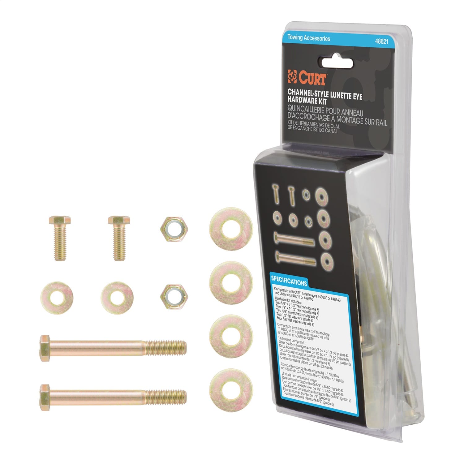 Channel-Style Lunette Ring Hardware Kit thumbnail 2