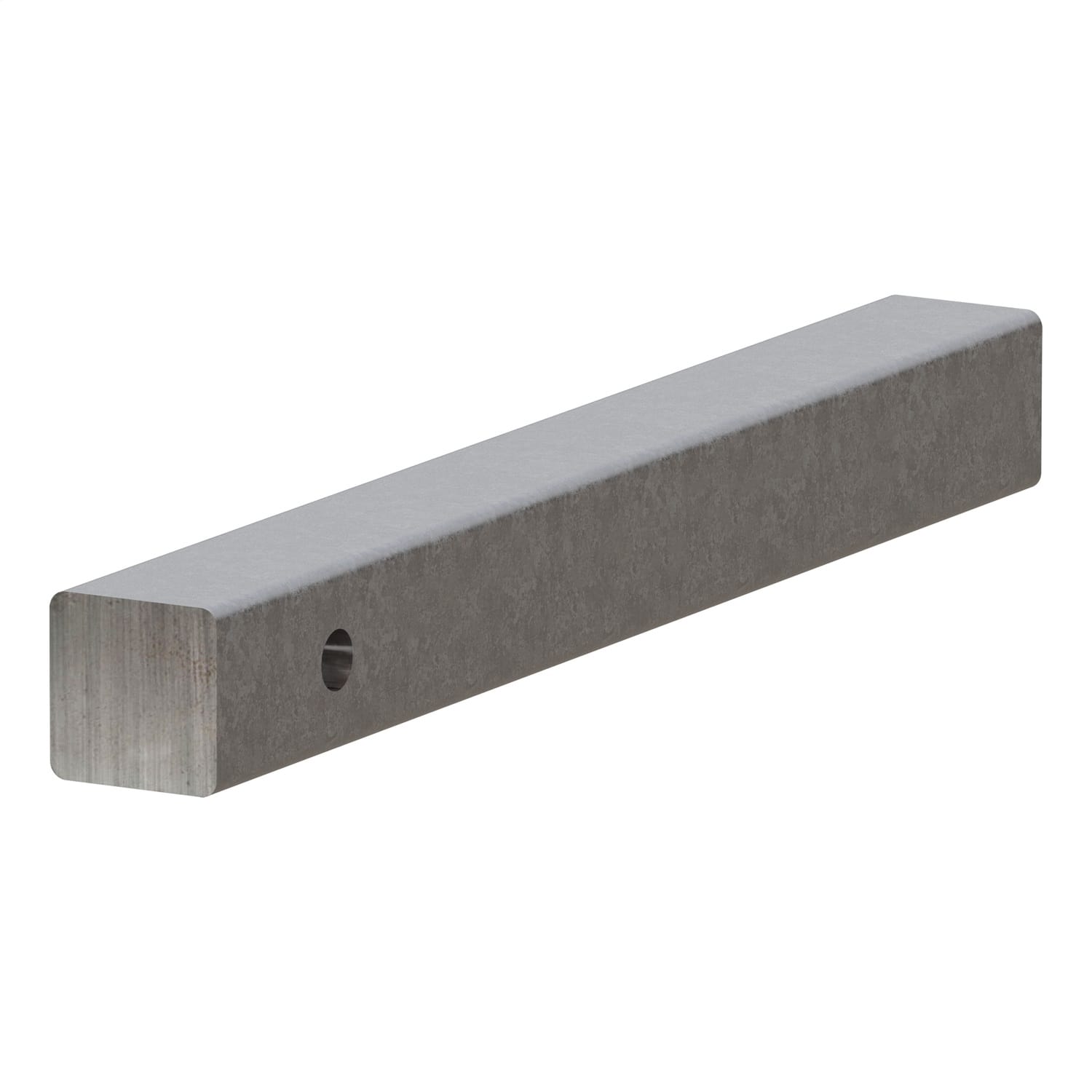 2in. x 18in. Raw Steel Hitch Bar