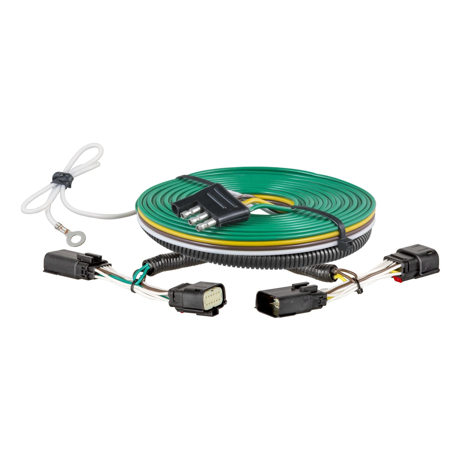 Custom Towed-Vehicle RV Wiring Harness; Select Ford F-150 with LED Taillights