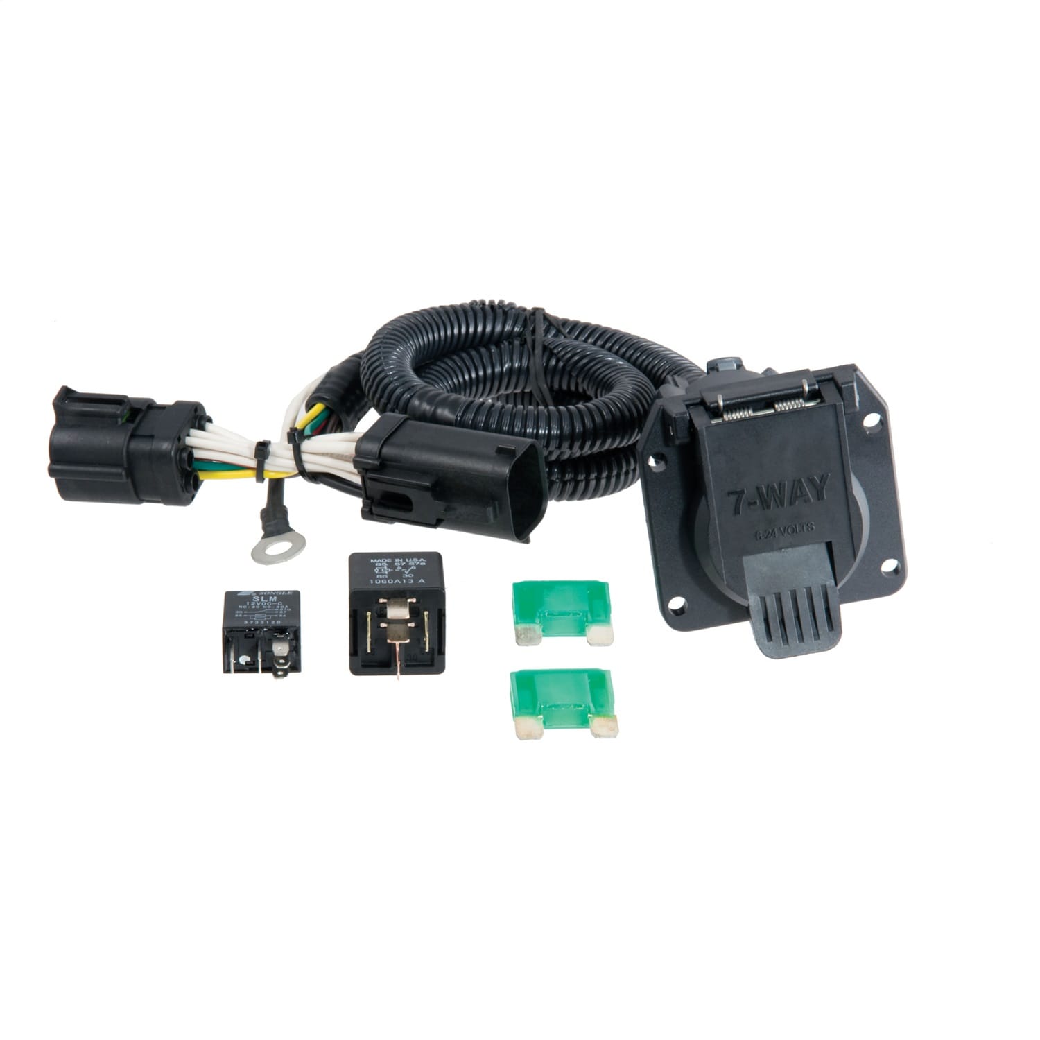 Custom Wiring Harness; 7-Way RV Blade Output; Select Ford F-150; Heritage; F-250 thumbnail 2
