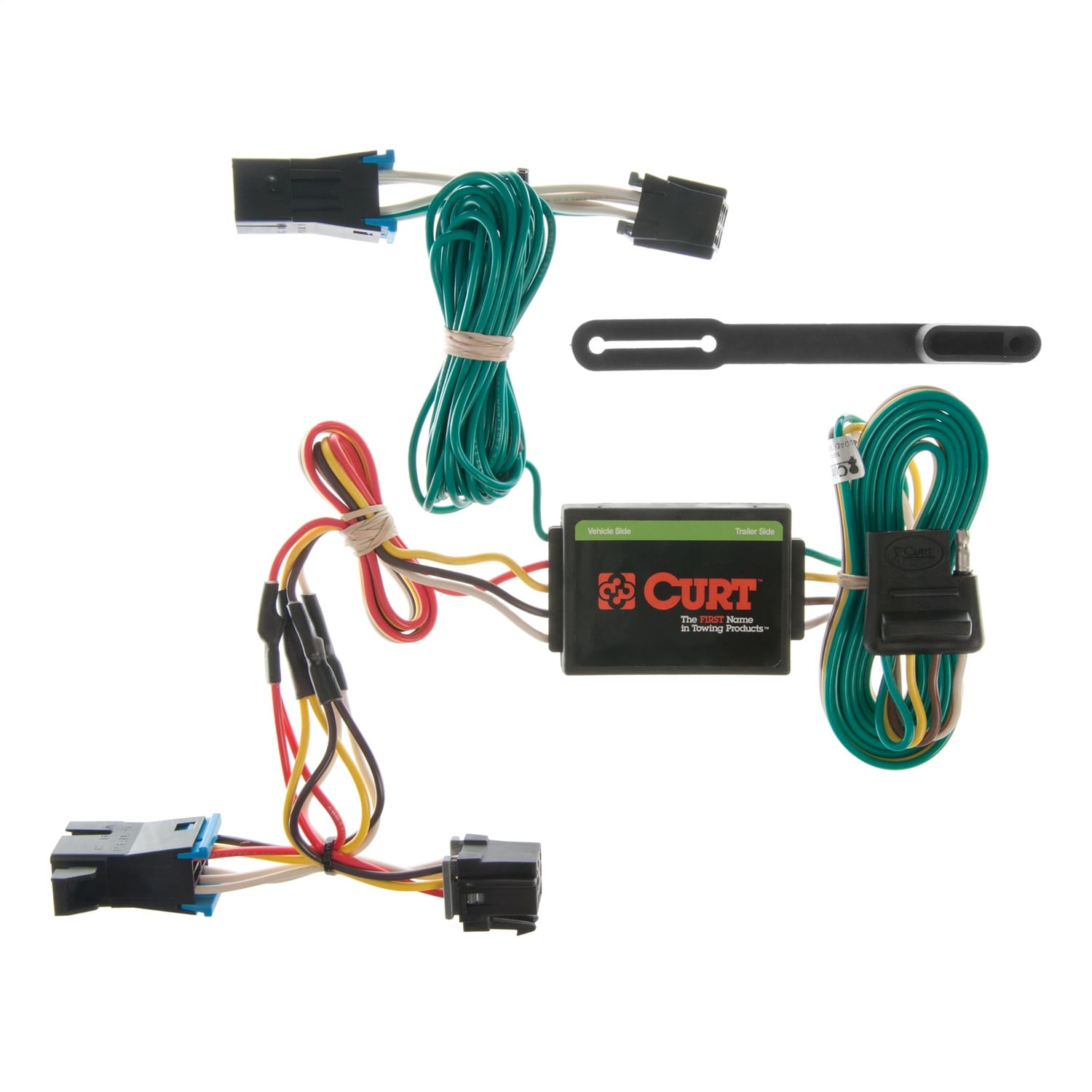 Custom Wiring; 4-Way Flat; Select Chevrolet Express; GMC Savana 1500; 2500; 3500 thumbnail 2