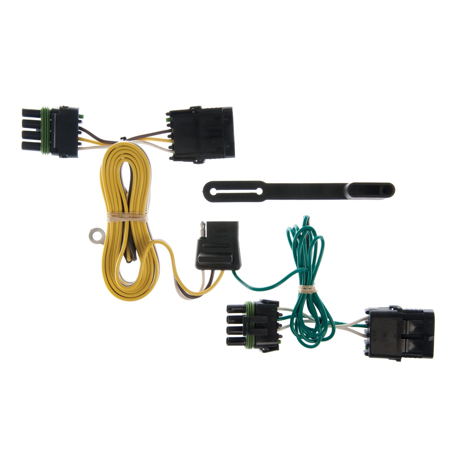 Custom Wiring Harness; 4-Way Flat Output; Select Jeep Wrangler TJ thumbnail 2