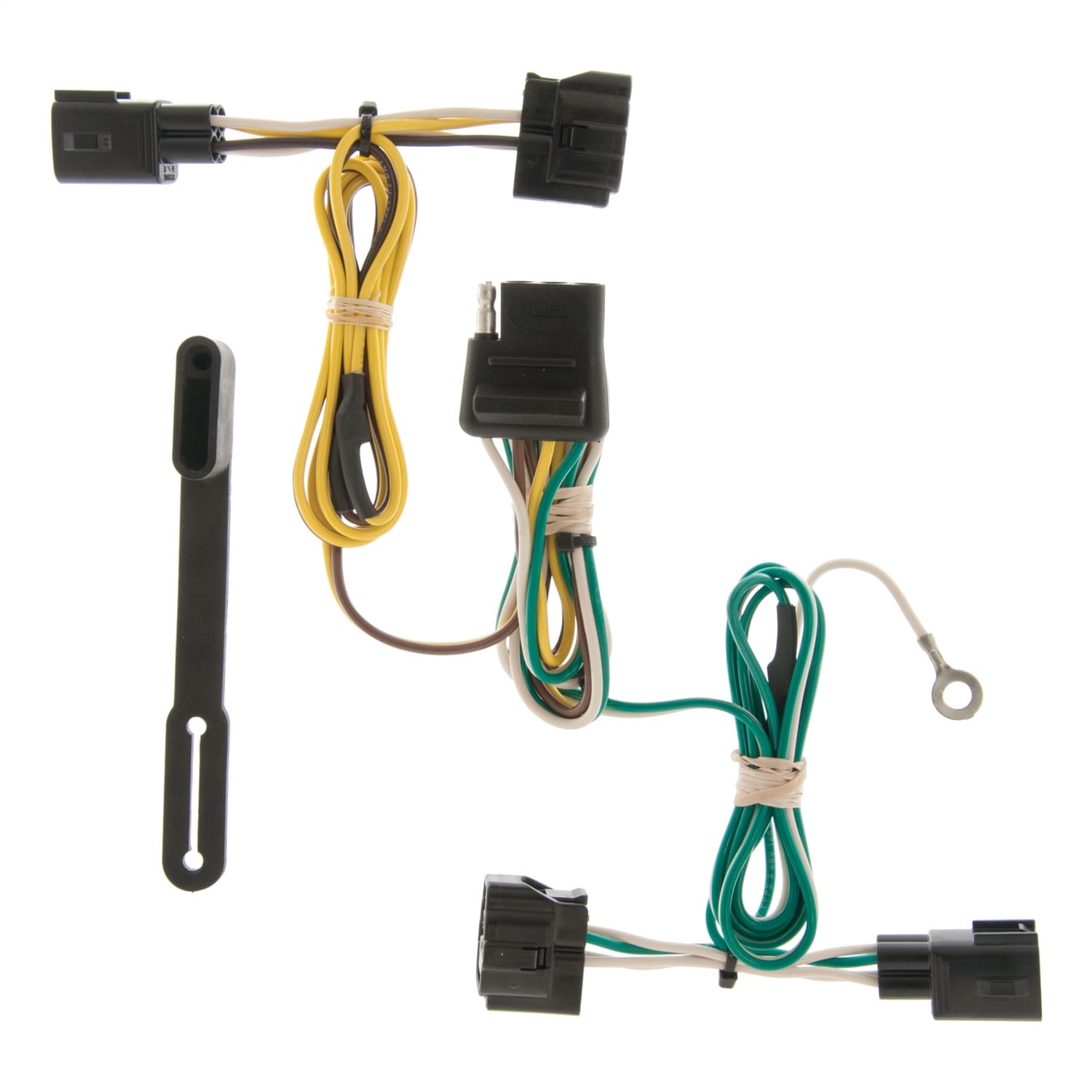 Custom Wiring Harness; 4-Way Flat Output; Select Jeep Wrangler TJ thumbnail 2