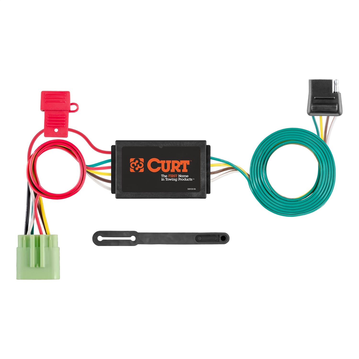 Custom Wiring Connector; 4-Way Flat Output; Select Jeep Grand Cherokee thumbnail 2