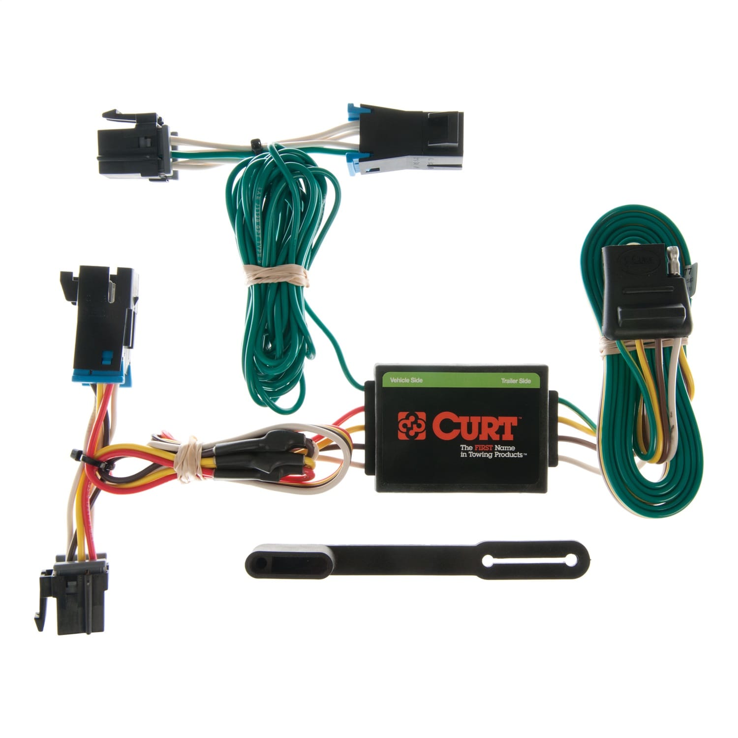 Custom Wiring; 4-Way Flat; Select Chevrolet Express; GMC Savana 1500; 2500; 3500 thumbnail 2
