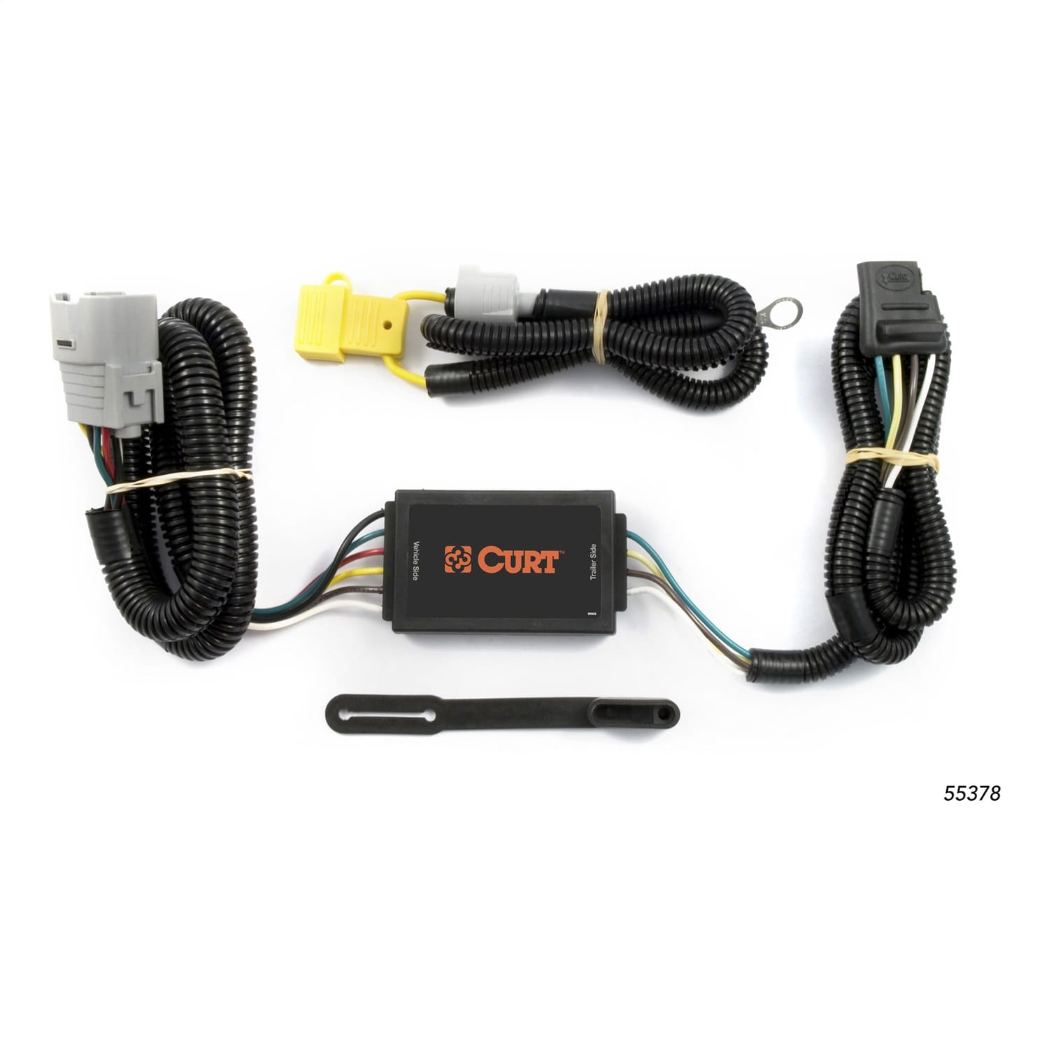Custom Wiring Connector; 4-Way Flat Output; Select Toyota Tundra thumbnail 2