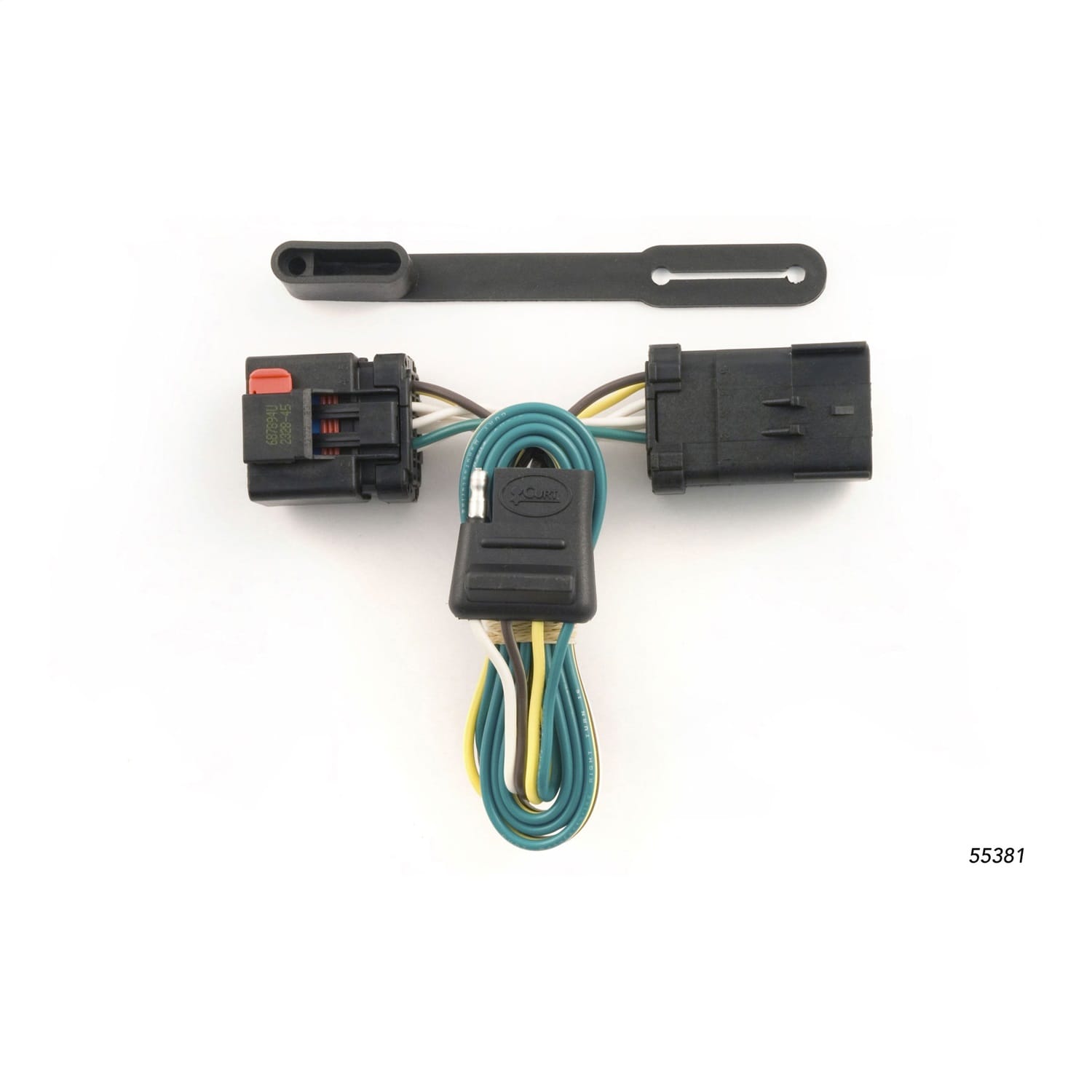 Custom Wiring; 4-Flat; Select Chrysler; Dodge; Jeep; Mitsubishi with Tow Package thumbnail 2