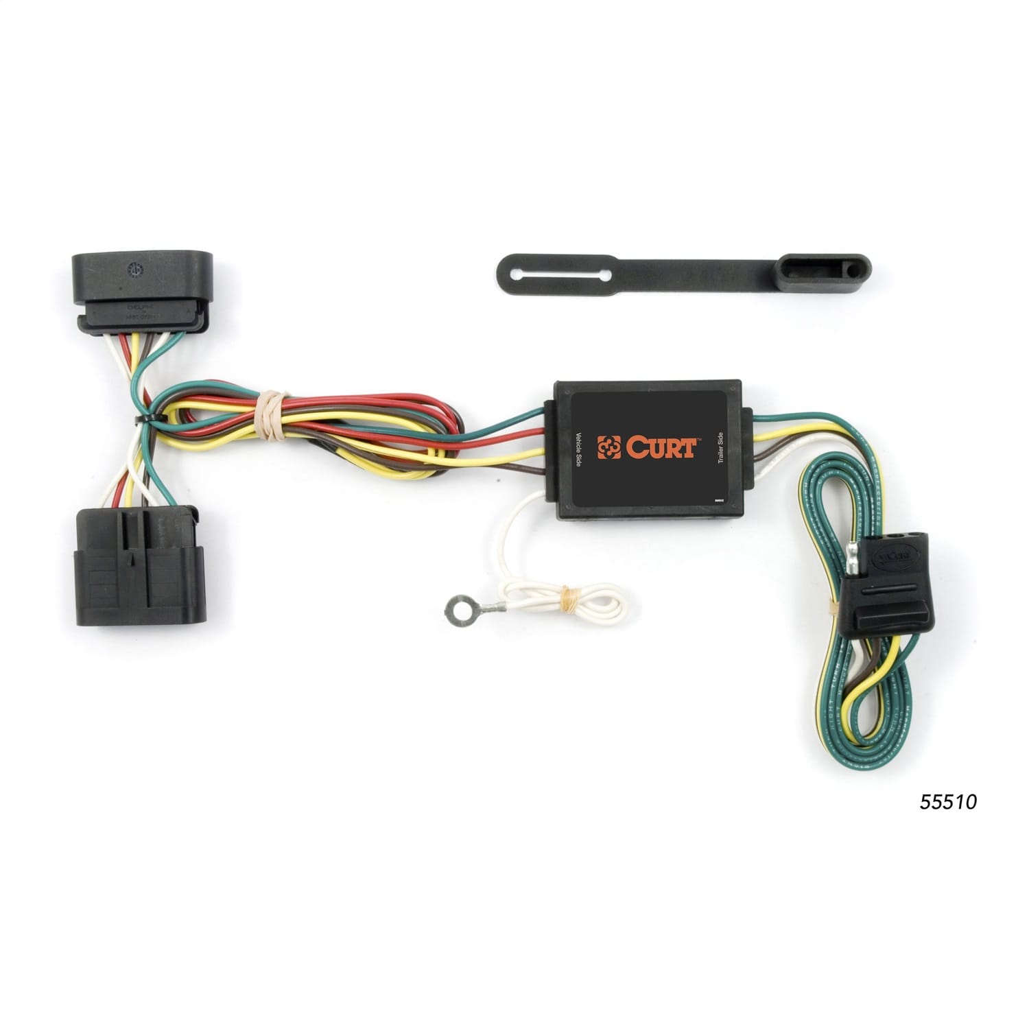 Custom Wiring; 4-Way Flat; Select GMC Canyon; Chevrolet Colorado; Isuzu I-Series thumbnail 2