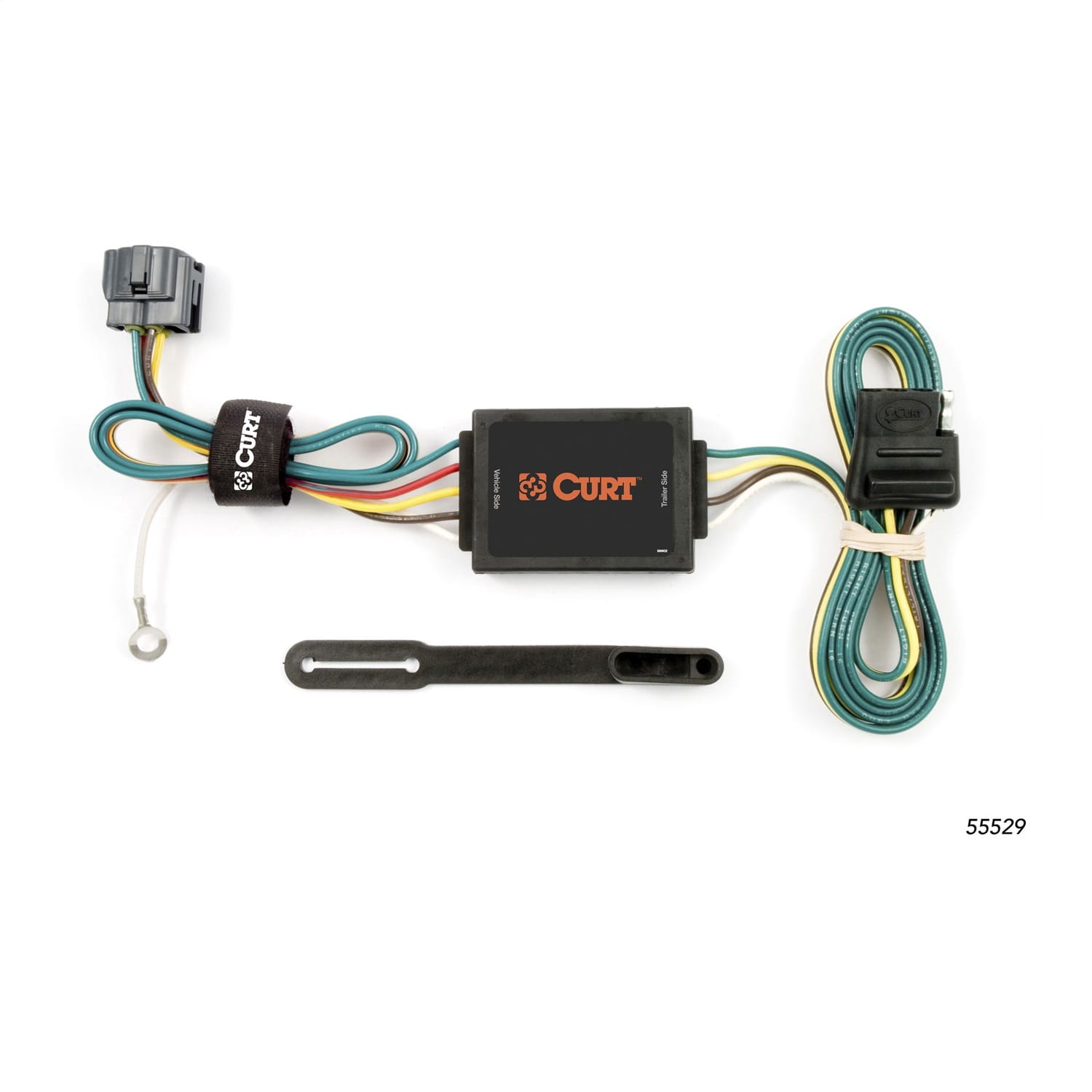 Custom Wiring Connector; 4-Way Flat Output; Select Kia Sportage thumbnail 2