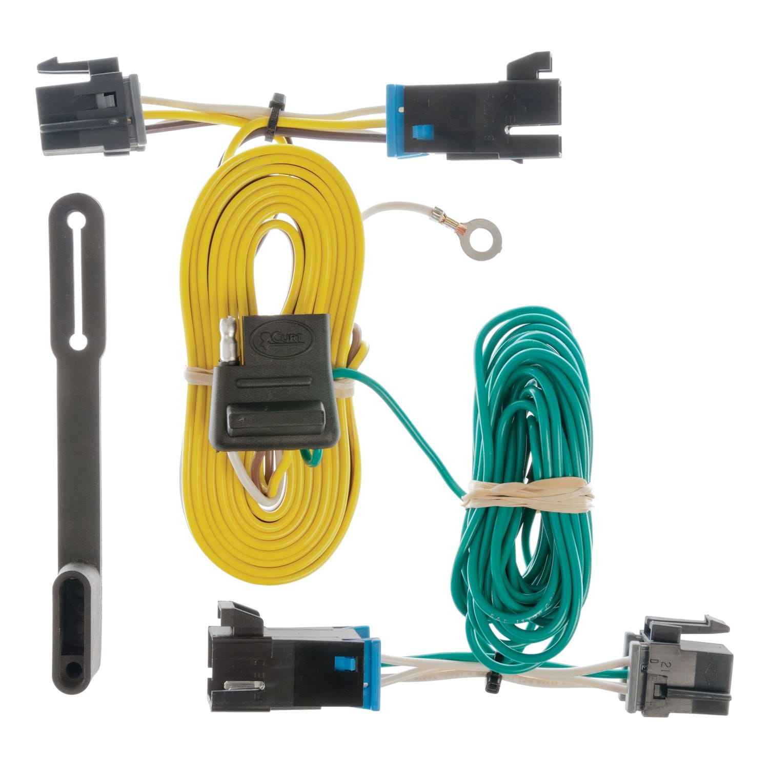 Custom Wiring; 4-Flat; Select Chevy Express; GMC Savana 1500; 2500; 3500; 4500 thumbnail 2
