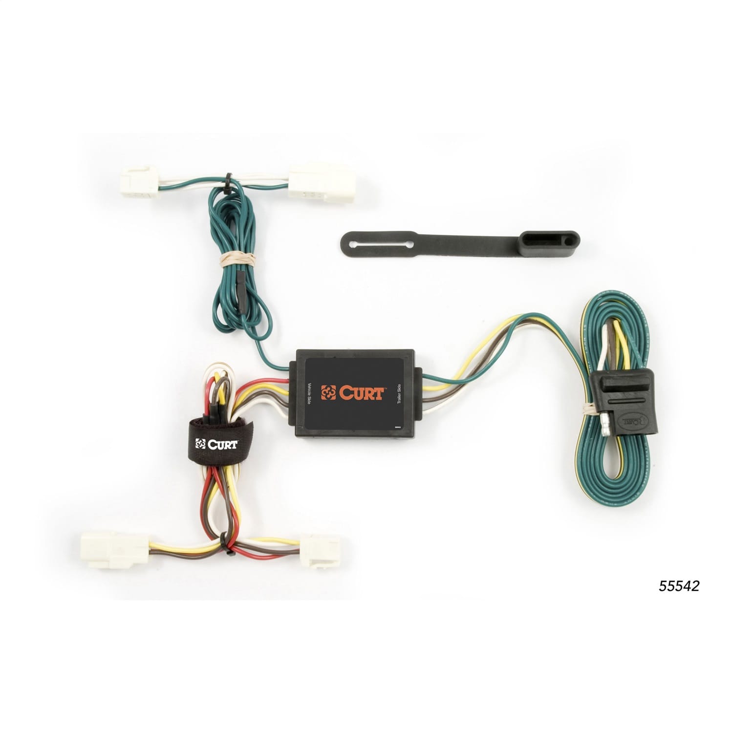 Custom Wiring Harness; 4-Way Flat Output; Select Toyota Corolla Sedan thumbnail 2