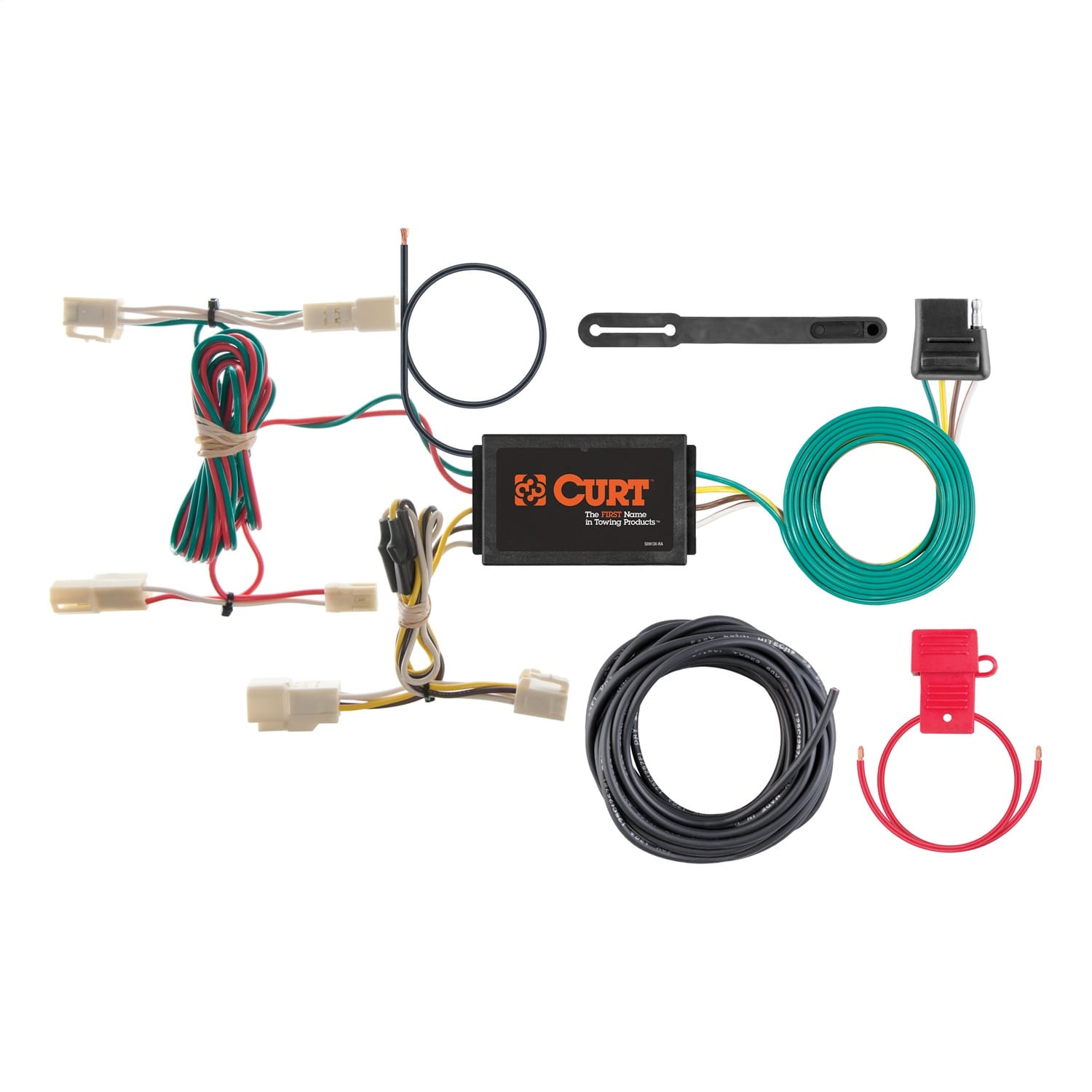 Custom Wiring Harness; 4-Way Flat Output; Select Lexus RX330; RX350 thumbnail 2