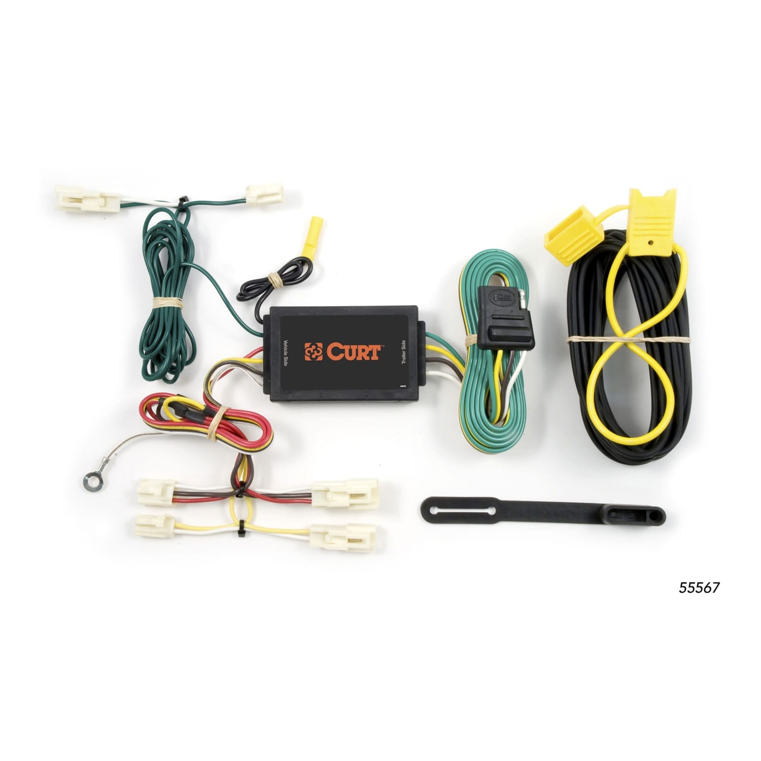 Custom Wiring; 4-Flat; Select Mazda 3; 6; CX7; Toyota Camry; Corolla; FJ Cruiser thumbnail 2