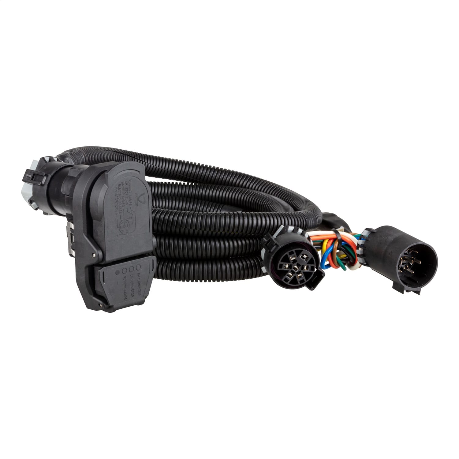 7ft. Custom Wiring Extension Harness (Adds 4-Way; 7-Way RV Blade to Truck Bed)