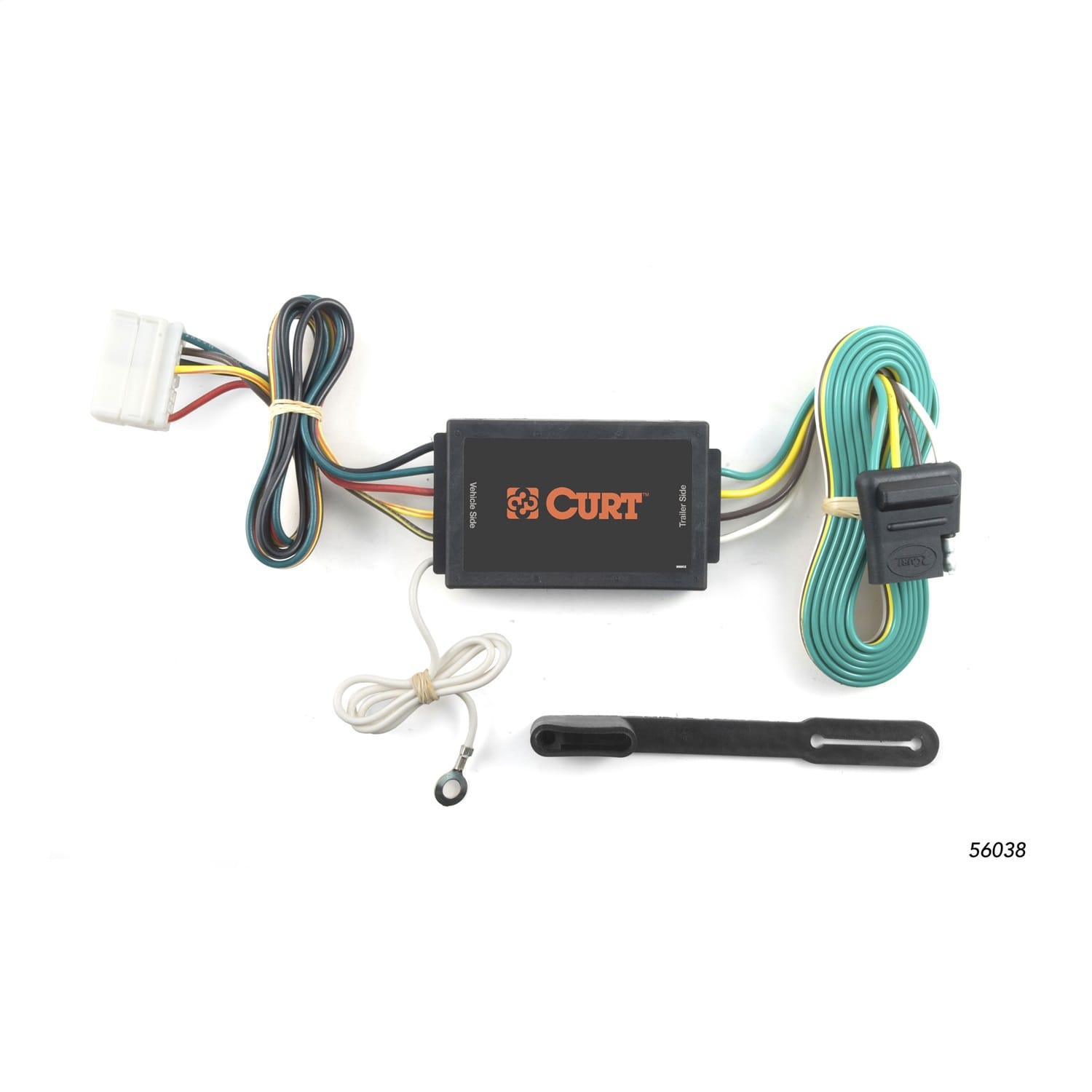 Custom Wiring Connector; 4-Way Flat Output; Select Acura MDX thumbnail 2