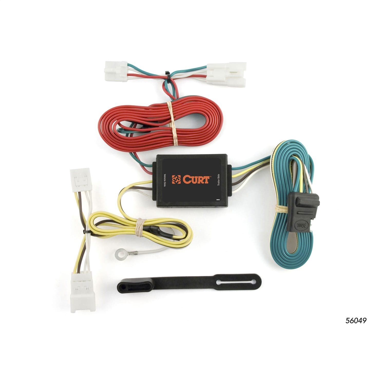 Custom Wiring; 4-Way Flat; Select Hyundai Elantra; Sonata; Kia Optima Sedan thumbnail 2
