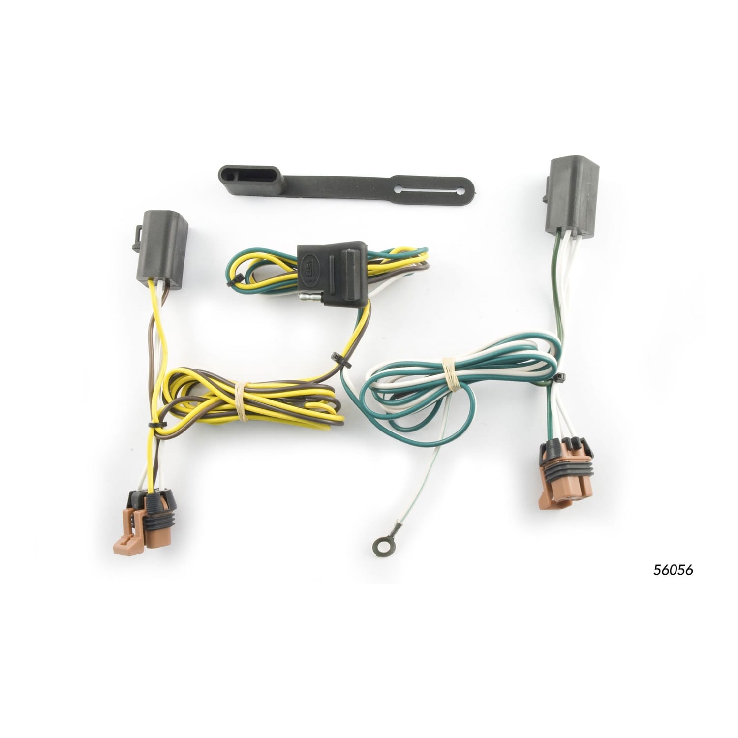 Custom Wiring Harness; 4-Way Flat Output; Select GMC Acadia thumbnail 2