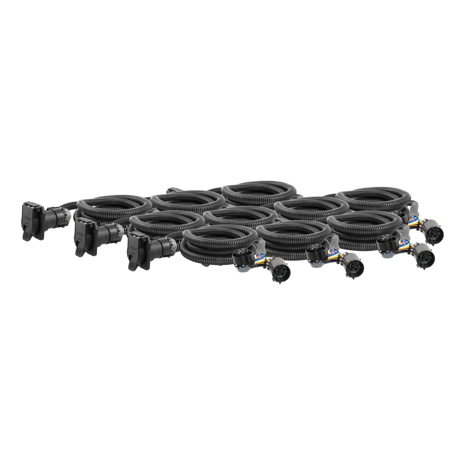 7ft. Custom Wiring Extension Harnesses (Adds 7-Way RV Blade to Truck Bed; 10-Pac thumbnail 2