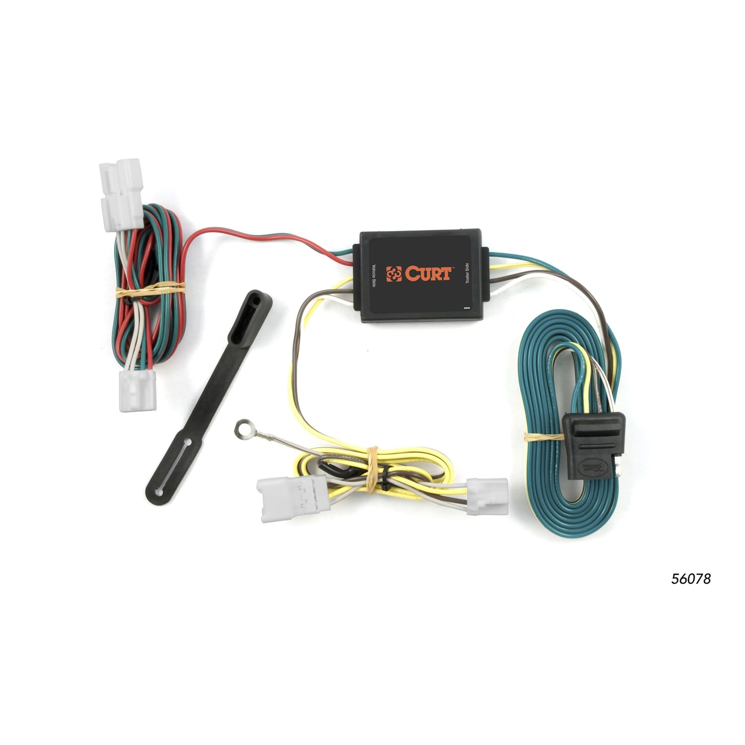 Custom Wiring Harness; 4-Way Flat Output; Select Hyundai Santa Fe; Kia Forte thumbnail 2