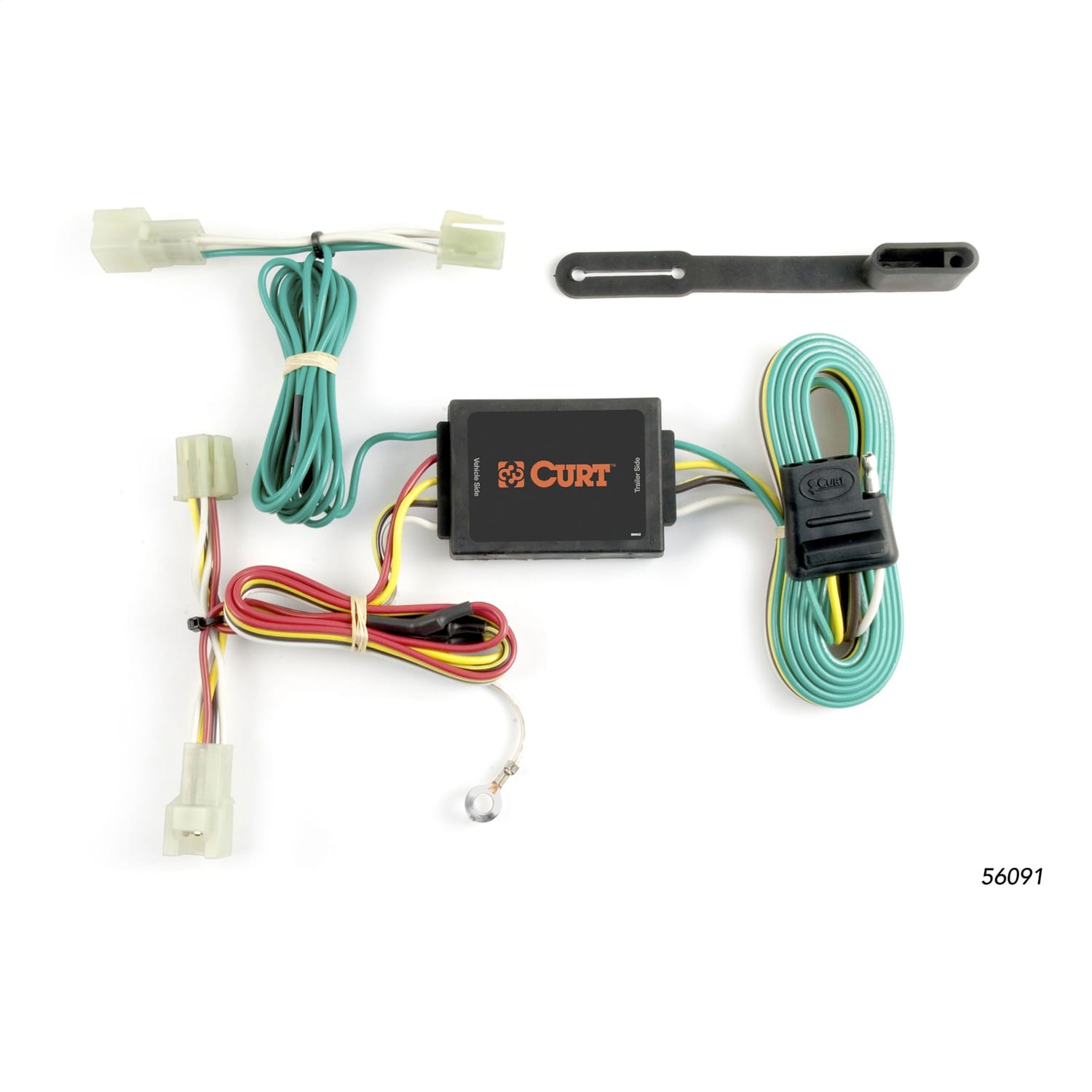 Custom Wiring Harness; 4-Way Flat Output; Select Subaru Legacy sedan thumbnail 2