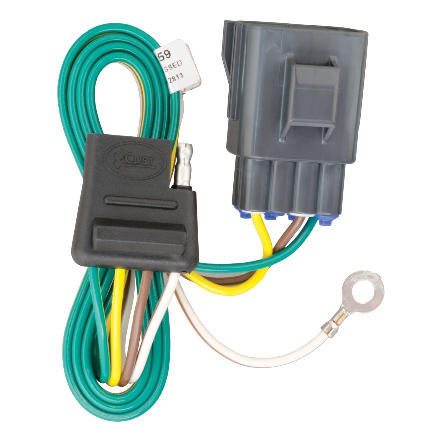 Custom Wiring Connector; 4-Way Flat Output; Select Land Rover Evoque thumbnail 2