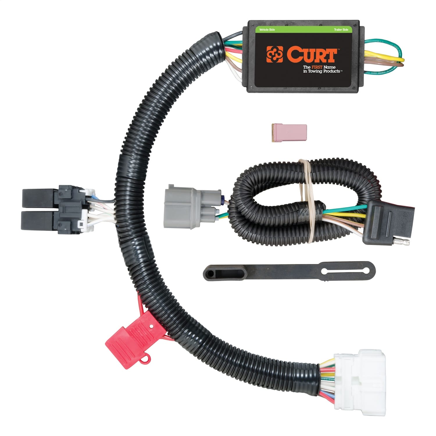 Custom Wiring Connector; 4-Way Flat Output; Select Honda Pilot thumbnail 2