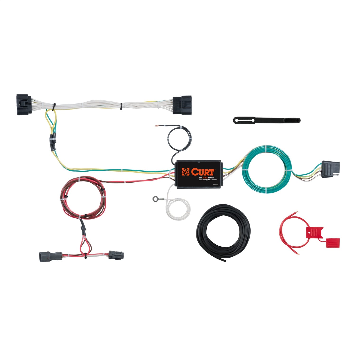 Custom Wiring Harness; 4-Way Flat Output; Select Kia Sportage thumbnail 2