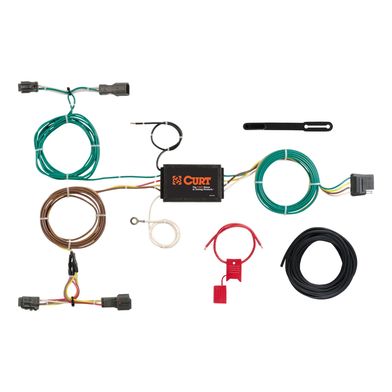 Custom Wiring Harness; 4-Way Flat Output; Select Kia Sorento thumbnail 2