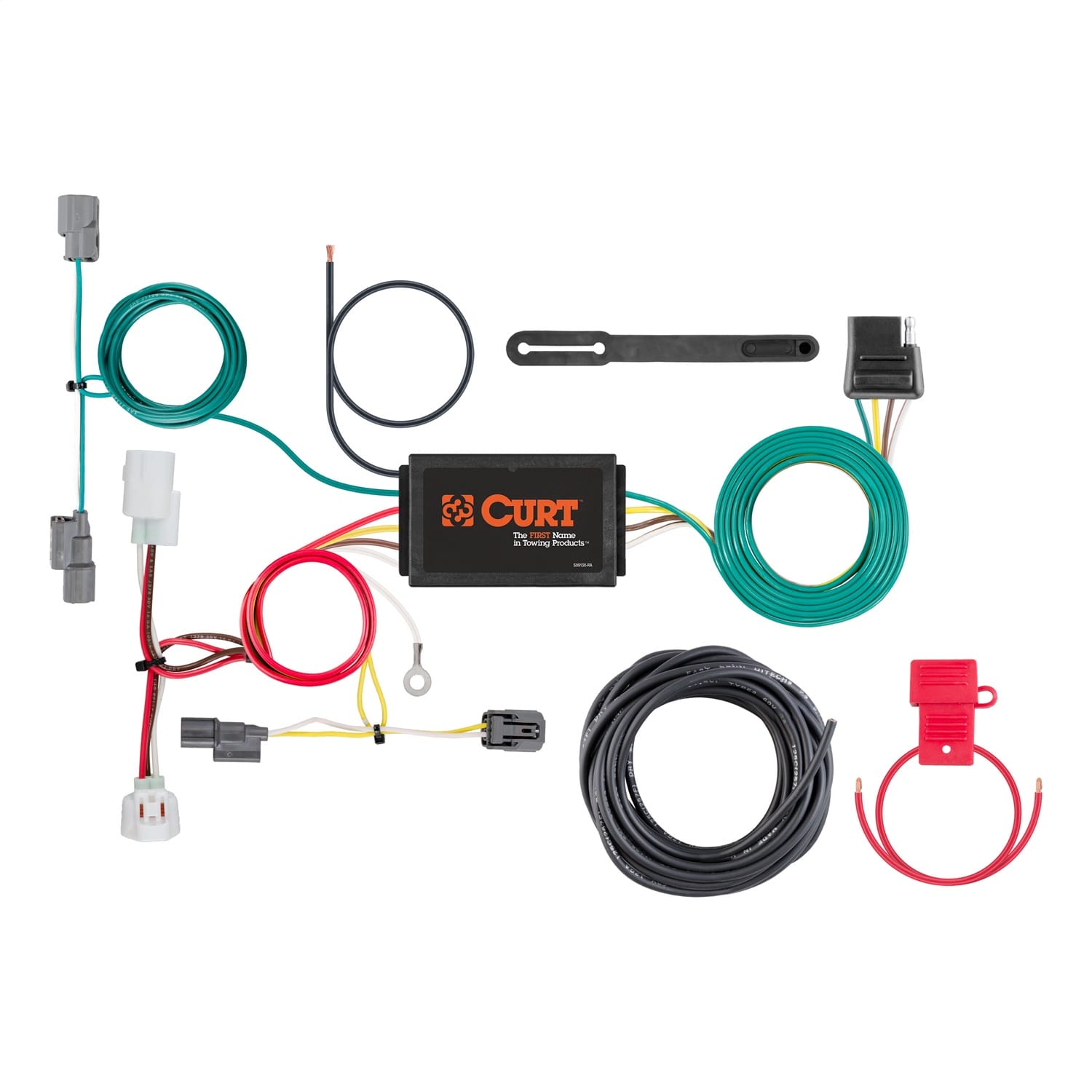Custom Wiring Harness; 4-Way Flat Output; Select Acura ILX thumbnail 2