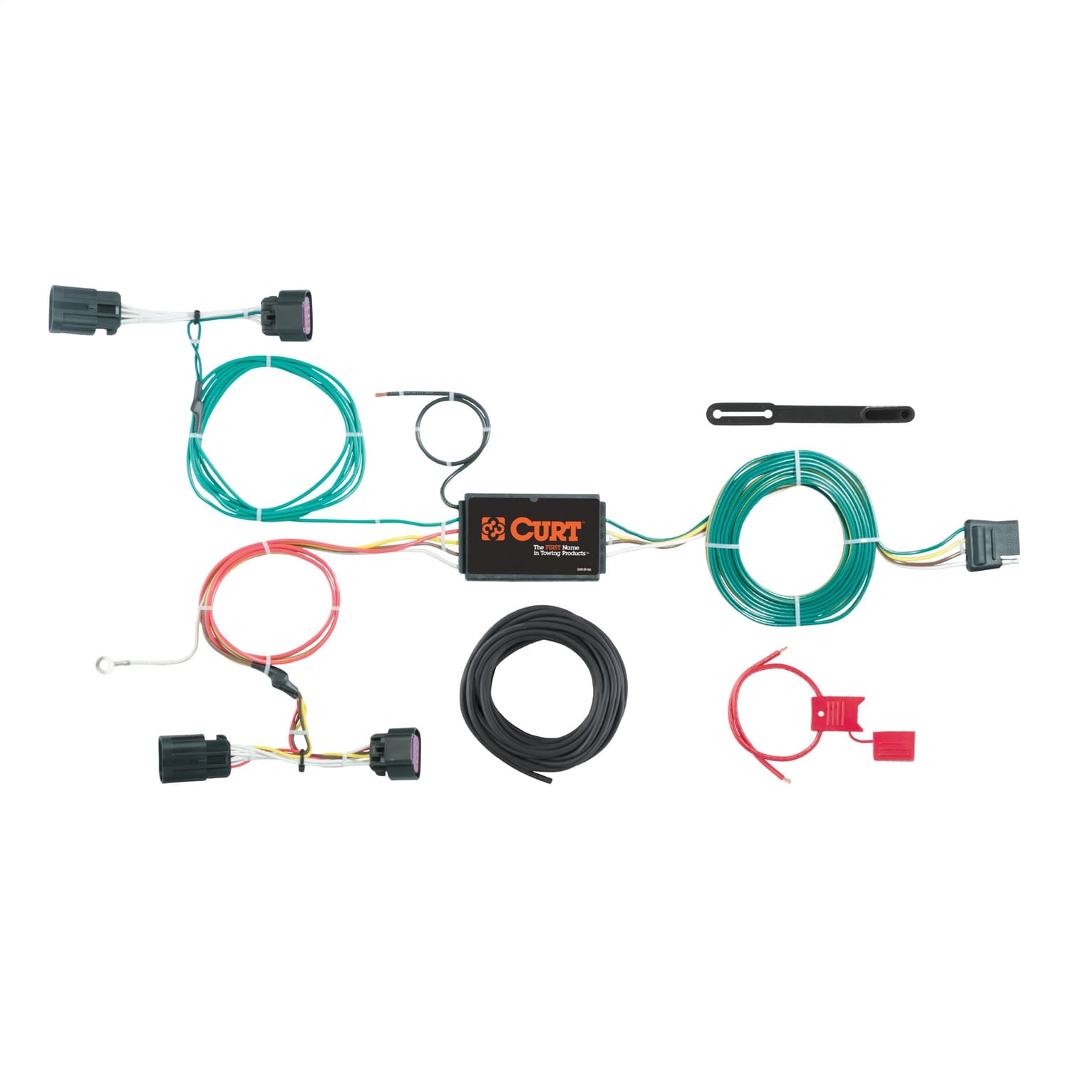 Custom Wiring Harness; 4-Way Flat Output; Select Ram ProMaster City thumbnail 2