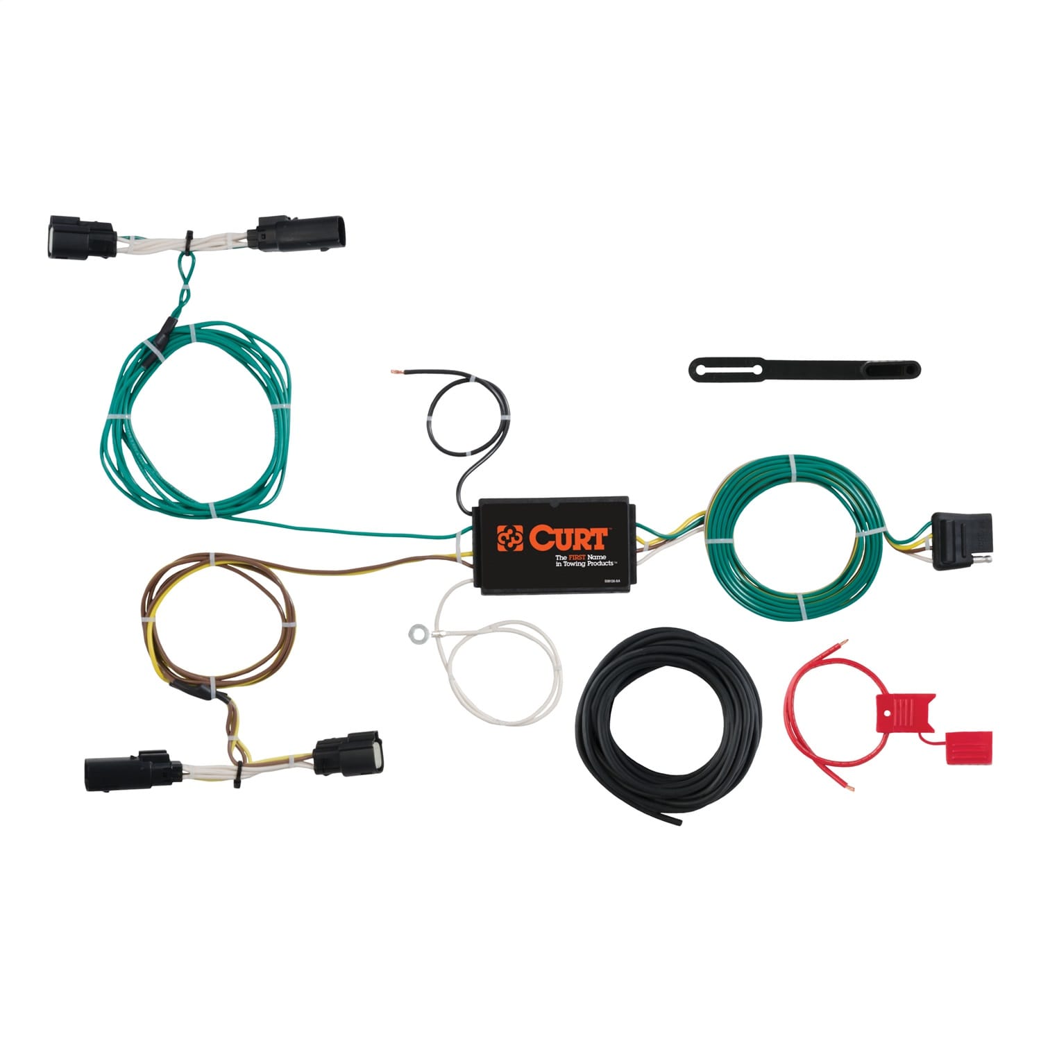 Custom Wiring Harness; 4-Way Flat Output; Select Ford Edge thumbnail 2