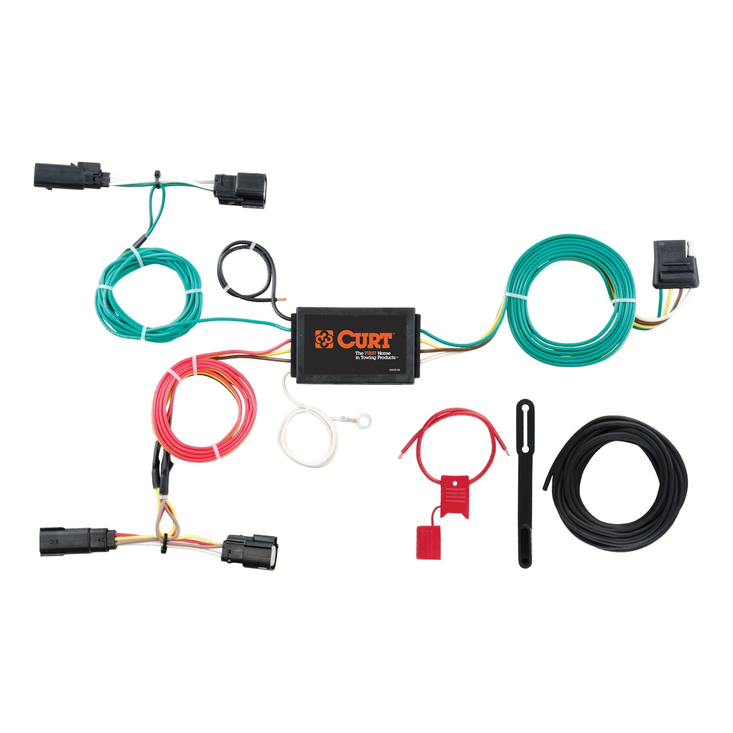 Custom Wiring Harness; 4-Way Flat Output; Select Ford Edge Titanium thumbnail 2