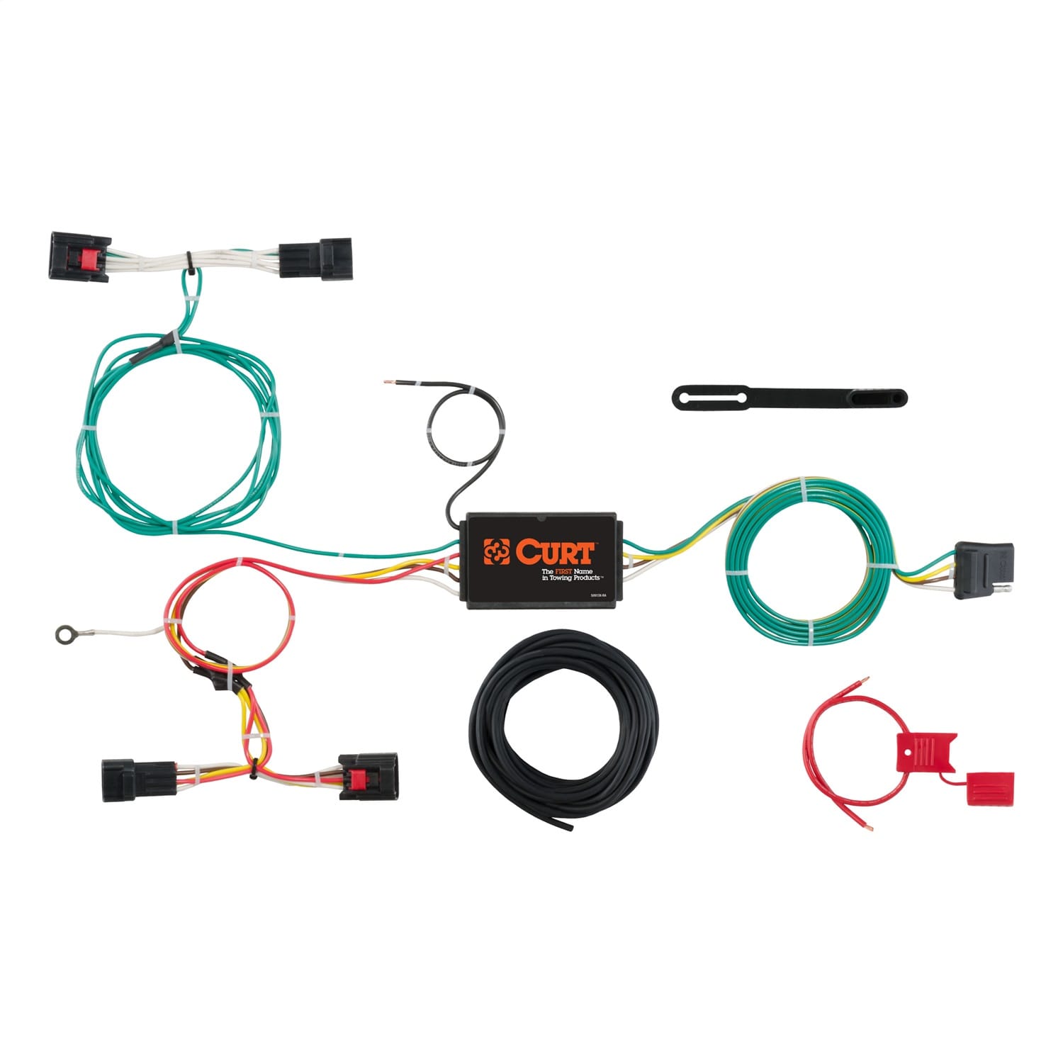 Custom Wiring Harness; 4-Way Flat Output; Select Land Rover Discovery Sport thumbnail 2
