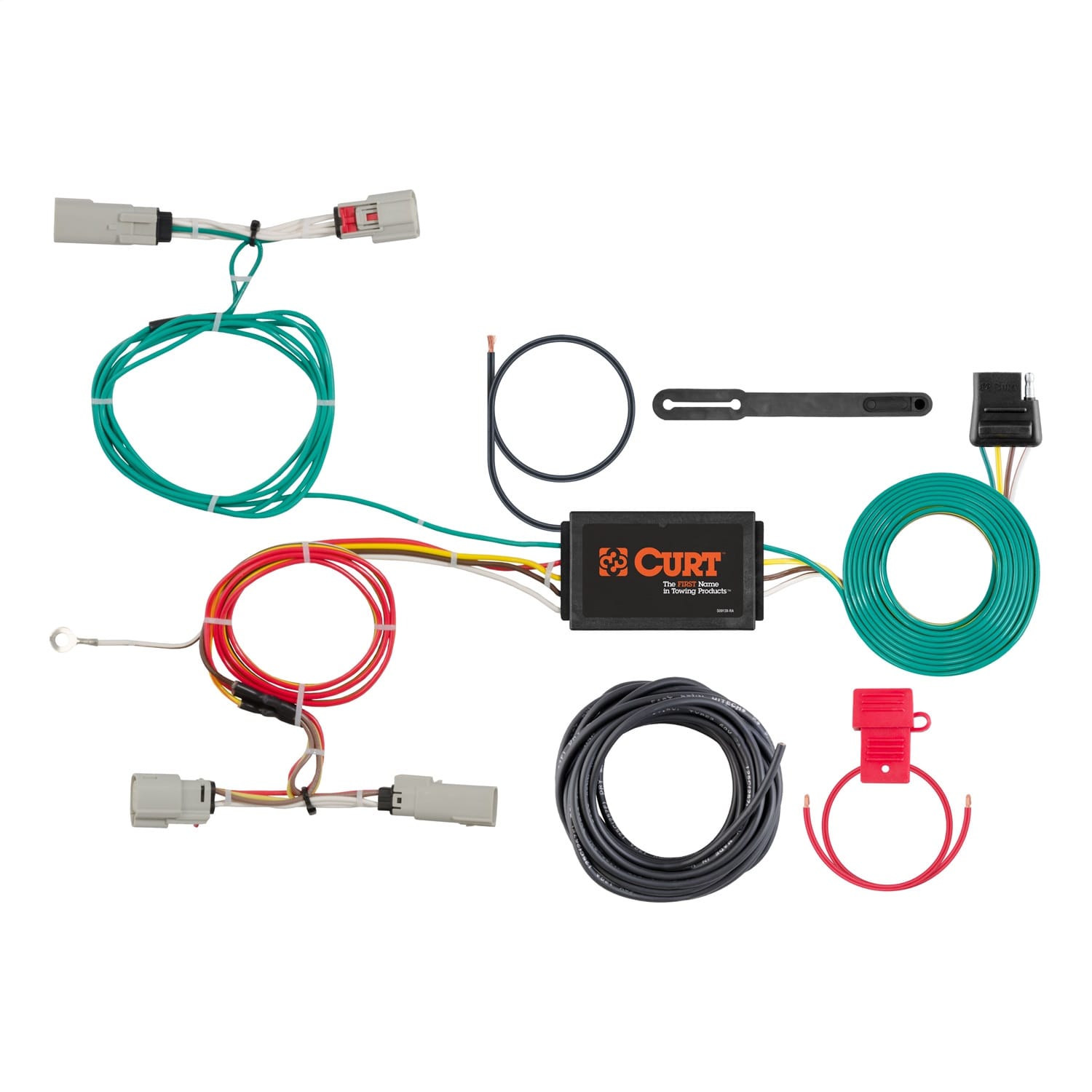 Custom Wiring Harness; 4-Way Flat Output; Select Lincoln MKX thumbnail 2