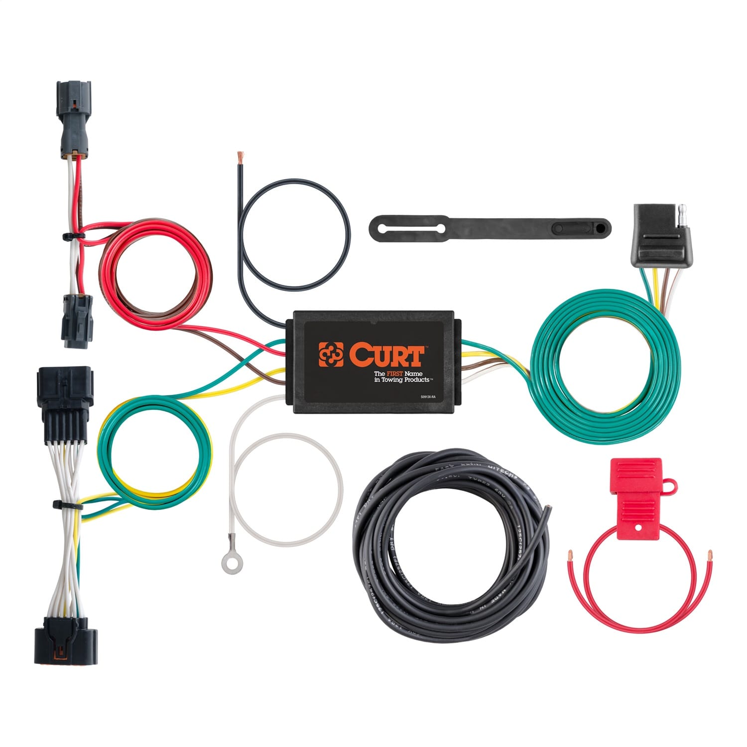 Custom Wiring Harness; 4-Way Flat Output; Select Kia Sportage thumbnail 2