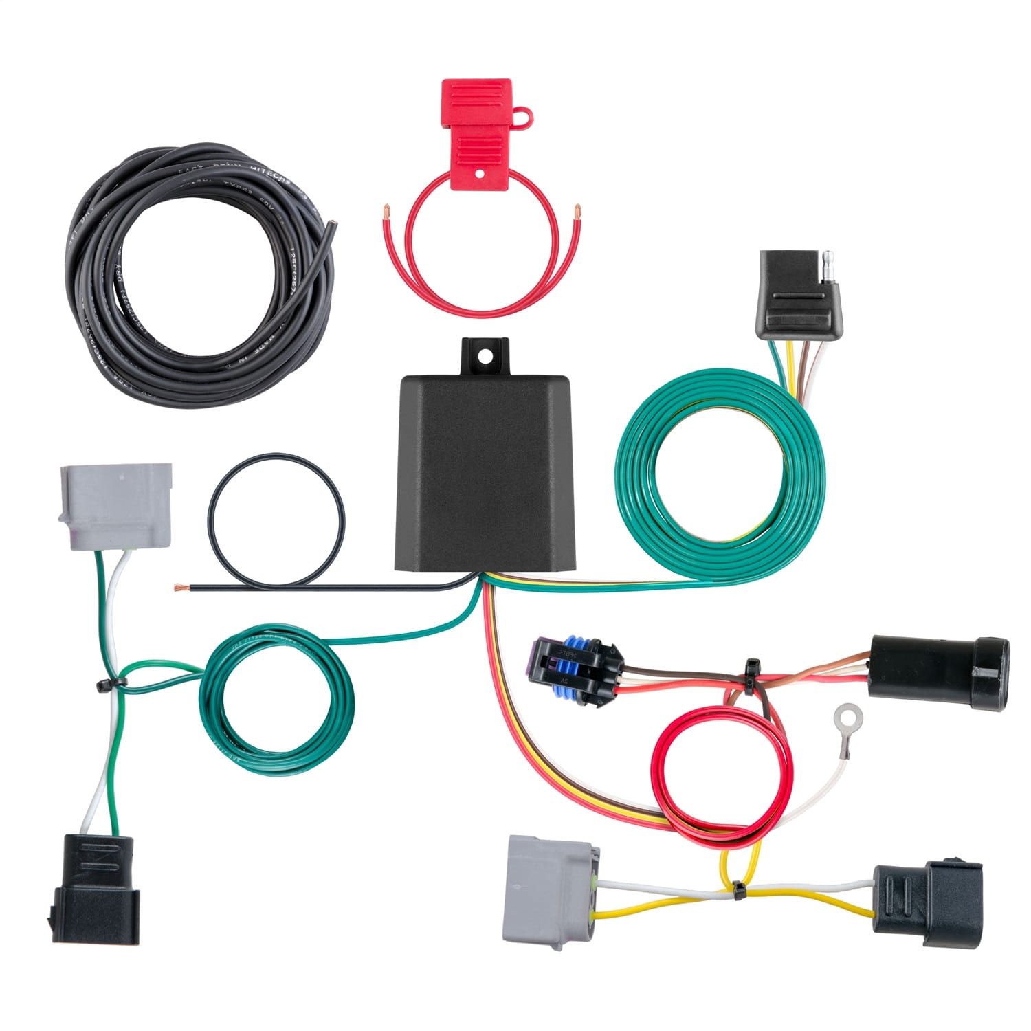 Custom Wiring; 4-Way Flat Output; Select Dodge Journey with LED Taillights thumbnail 2