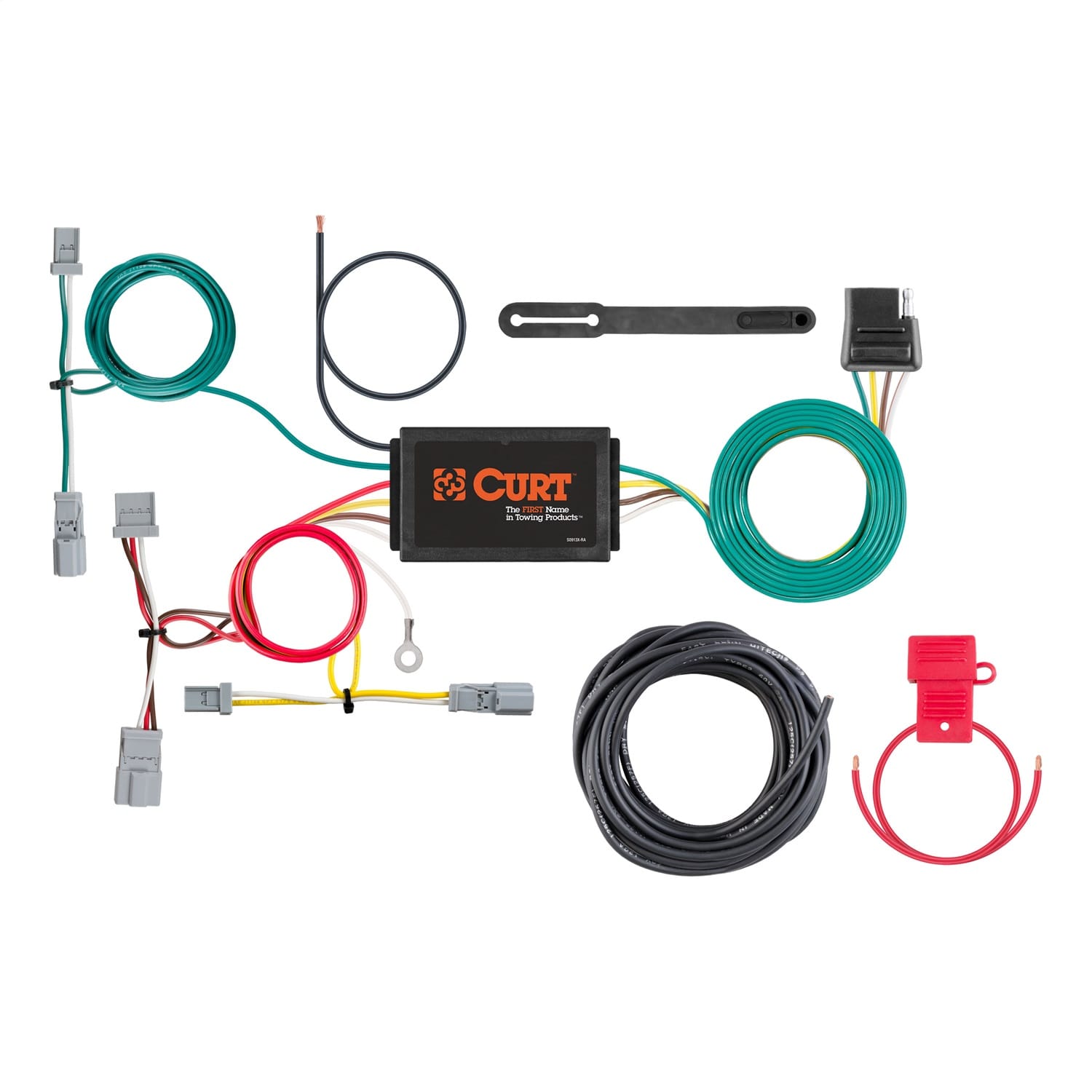 Custom Wiring Harness; 4-Way Flat Output; Select Honda Civic thumbnail 2