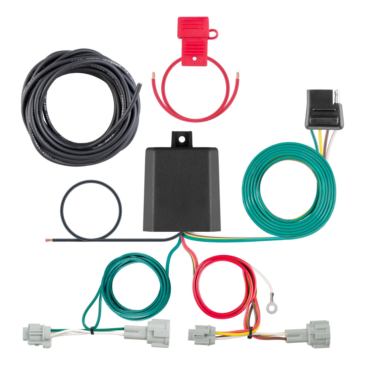 Custom Wiring Harness; 4-Way Flat Output; Select Nissan Quest thumbnail 2