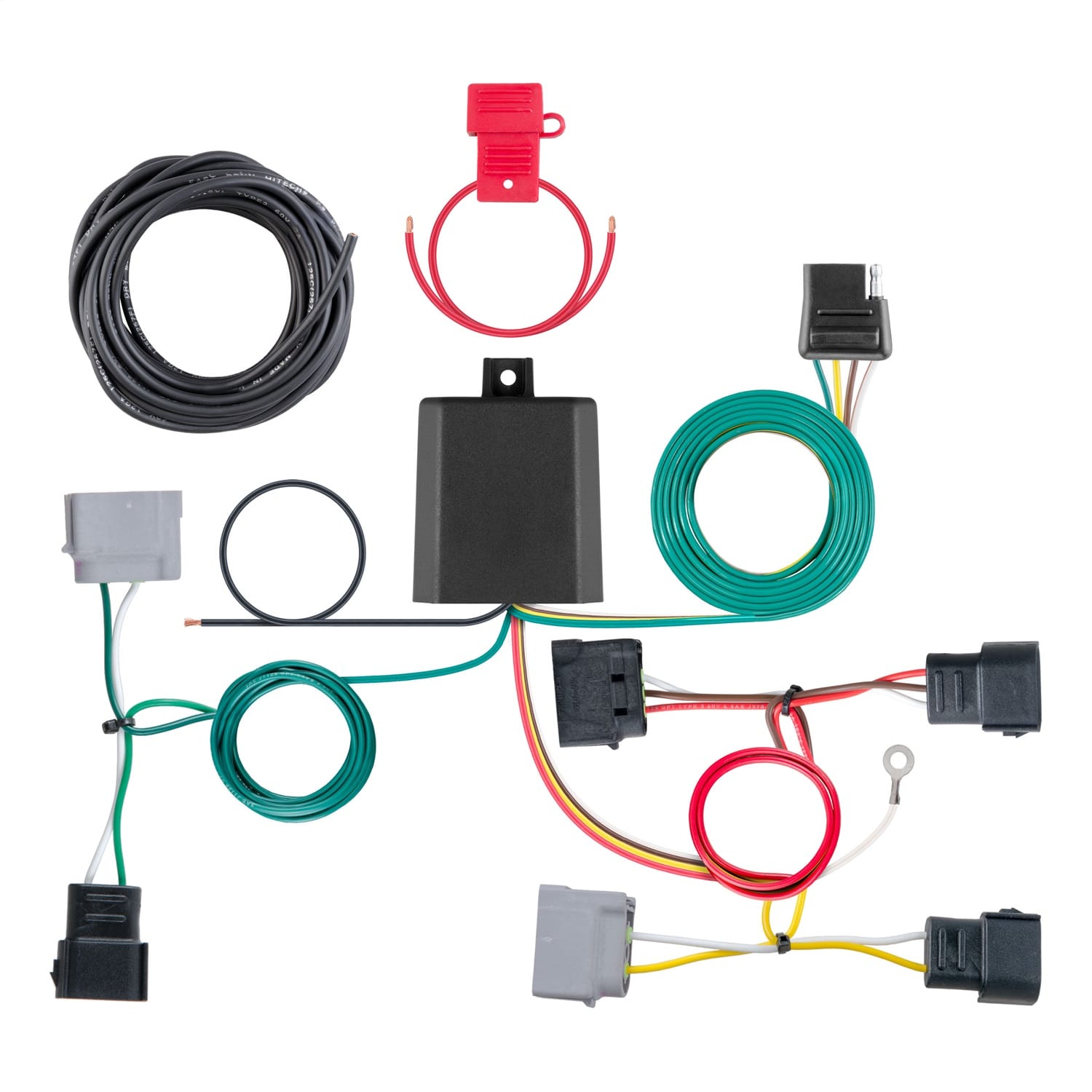 Custom Wiring Harness; 4-Way Flat Output; Select Ford Escape; Mazda Tribute thumbnail 2