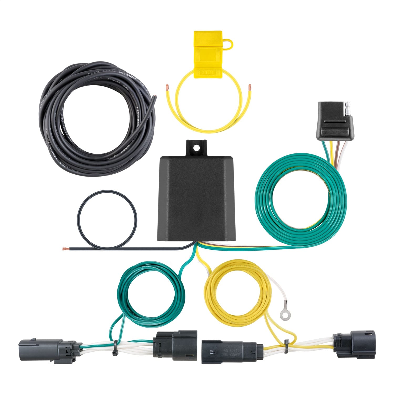 Custom Wiring Harness; 4-Way Flat Output; Select Ford Fusion thumbnail 2
