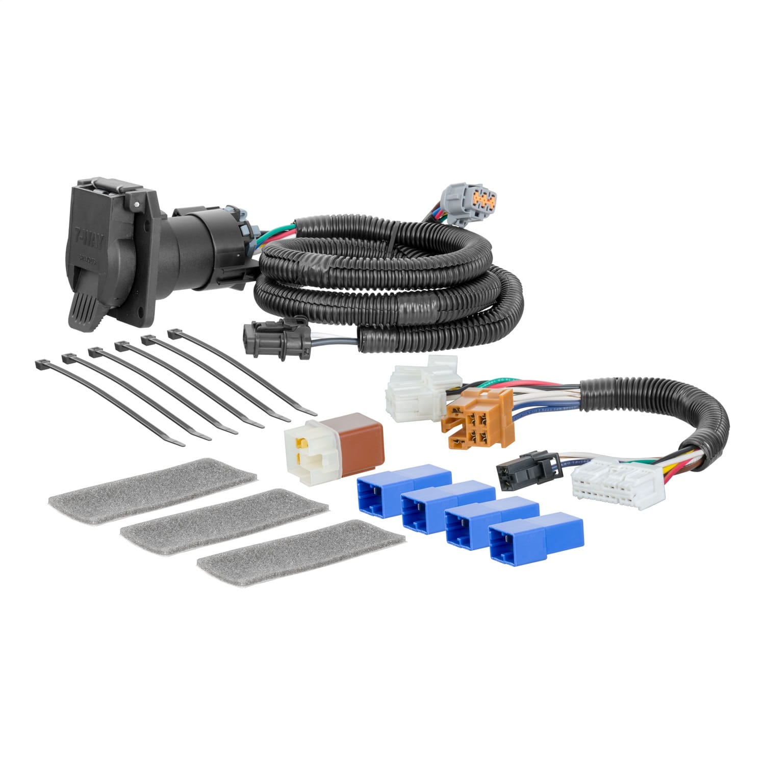 Custom Wiring Connector; 7-Way RV Blade; Select Nissan Pathfinder; Infiniti QX60 thumbnail 2