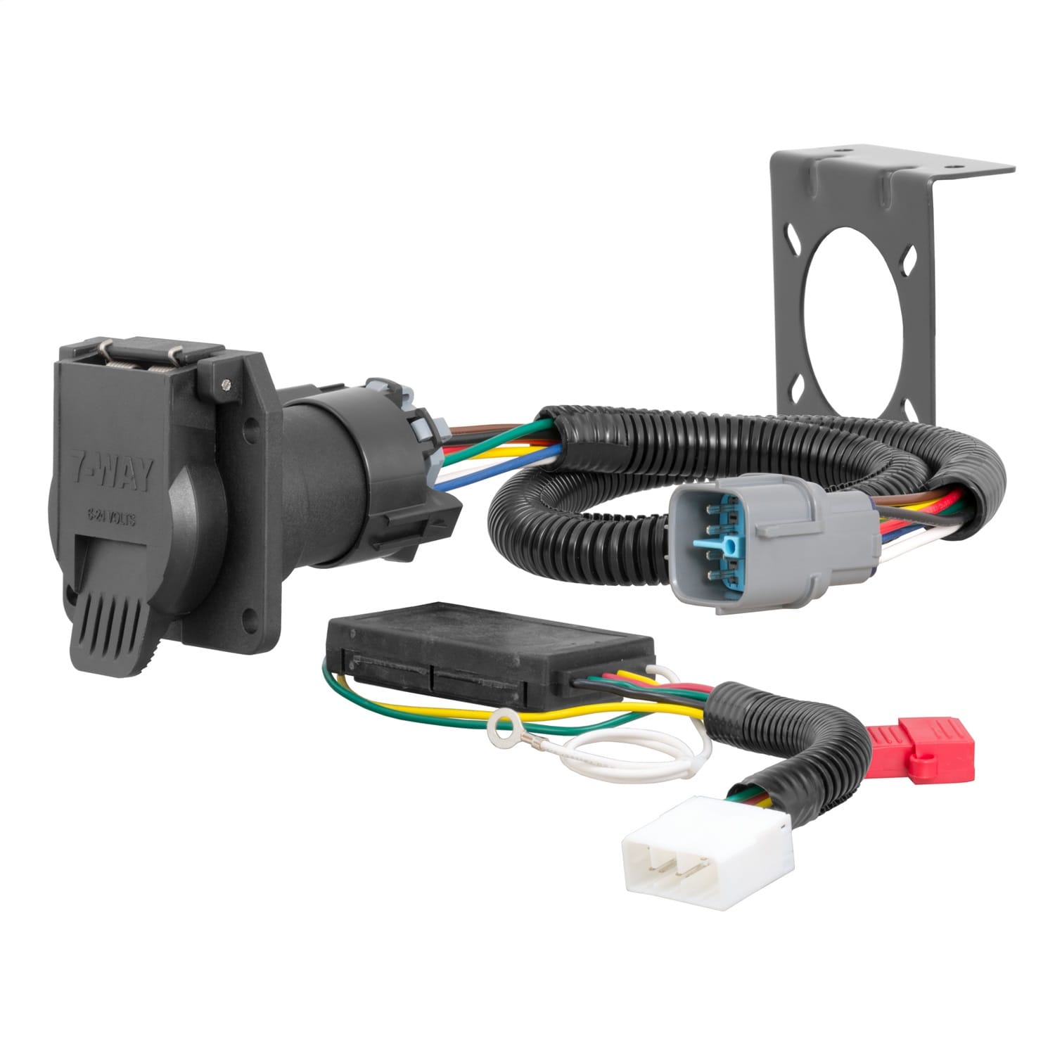 Custom Wiring Connector; 7-Way RV Blade; Select Honda Pilot; Ridgeline thumbnail 2