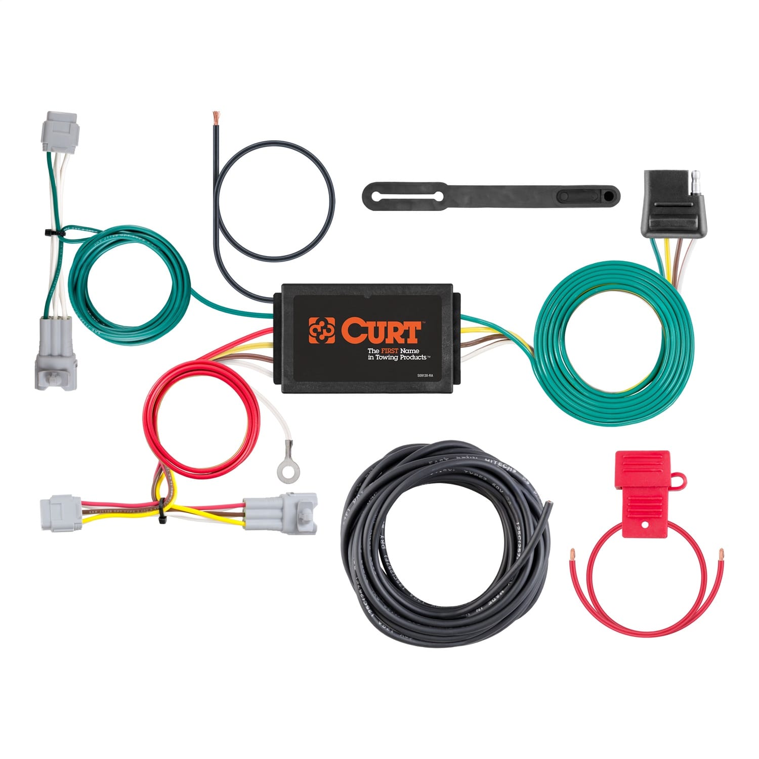 Custom Wiring Harness; 4-Way Flat Output; Select Subaru Impreza thumbnail 2
