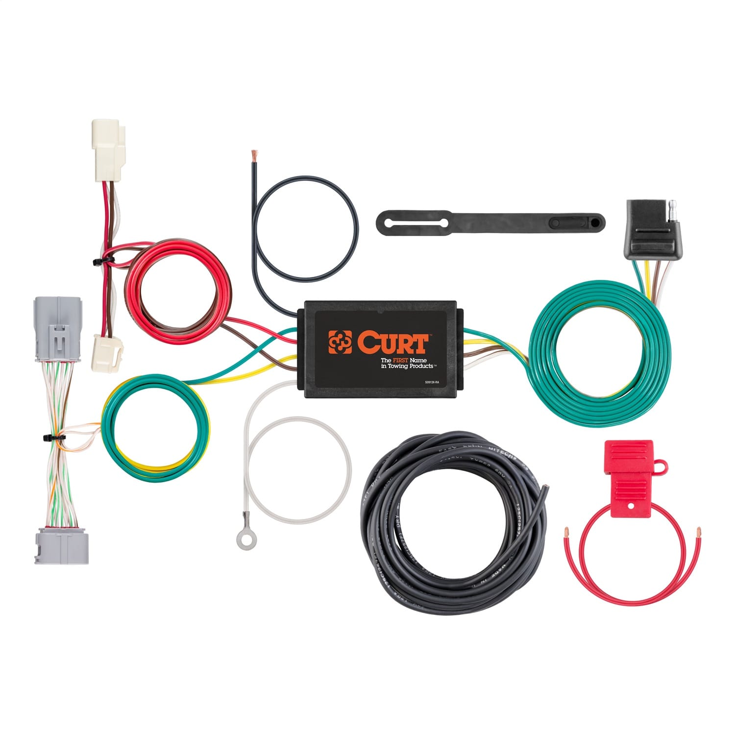 Custom Wiring Harness; 4-Way Flat Output; Select Toyota Prius Prime thumbnail 2