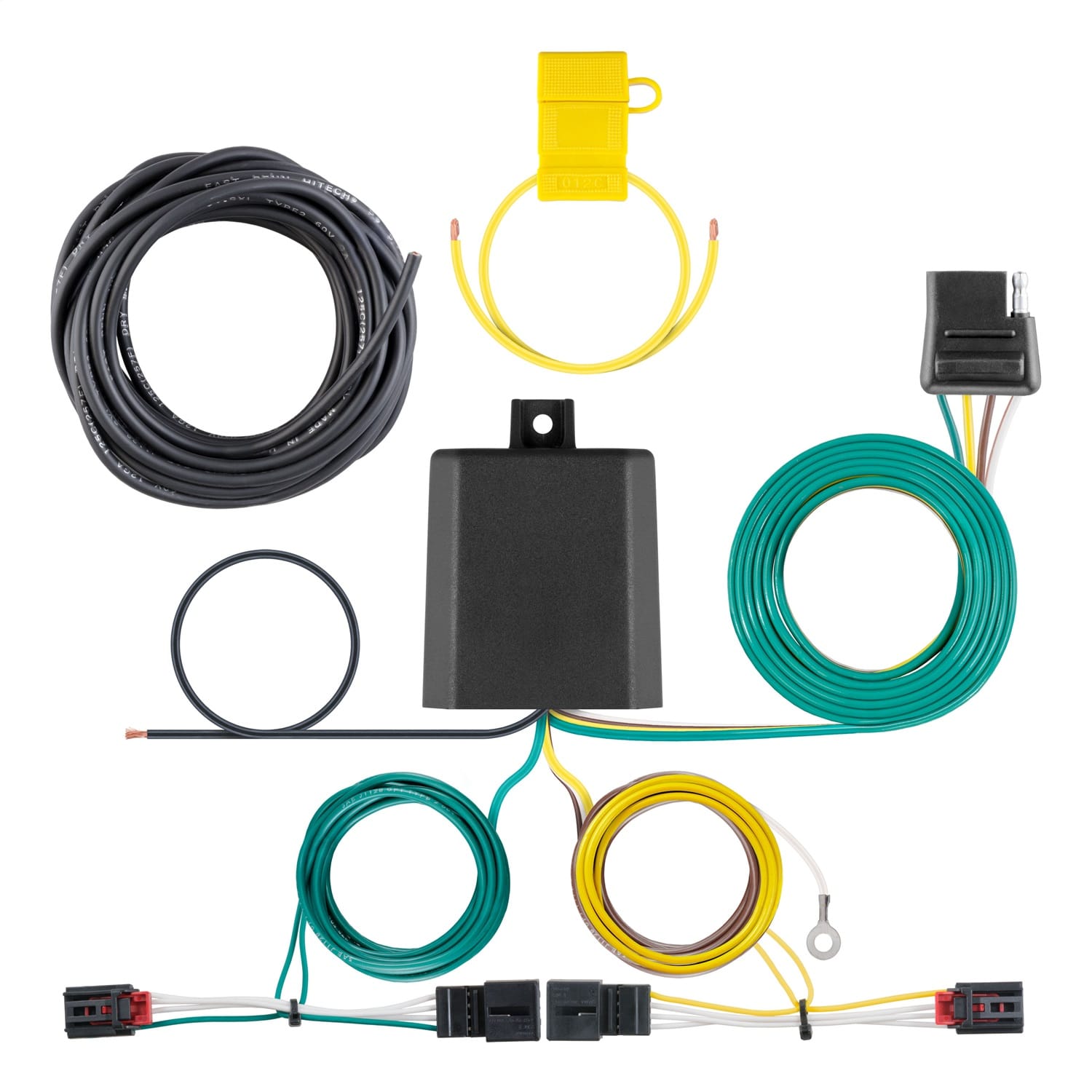 Custom Wiring Harness; 4-Way Flat Output; Select Volkswagen Golf R thumbnail 2